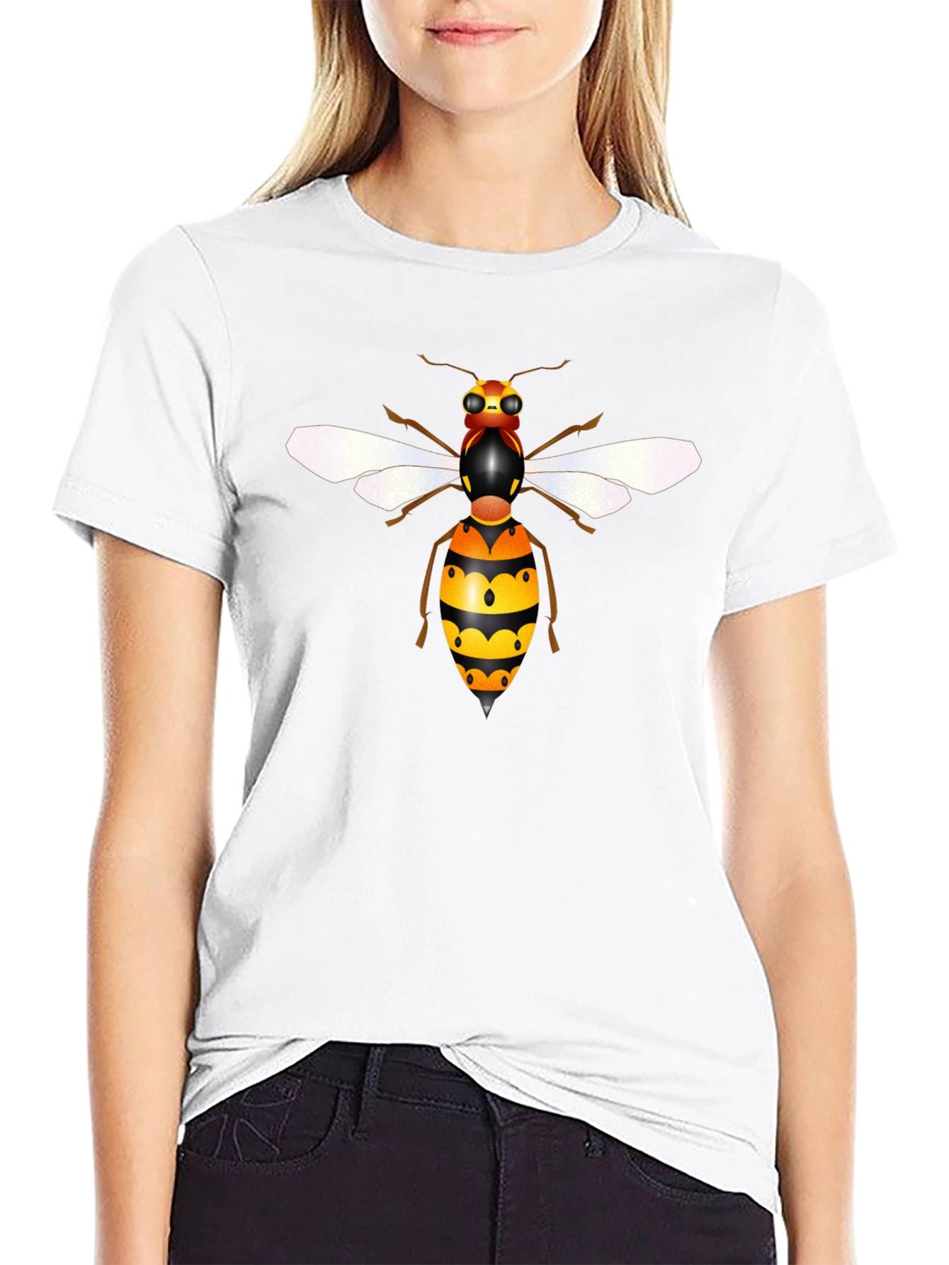 Hornet Graphic Black T-Shirt