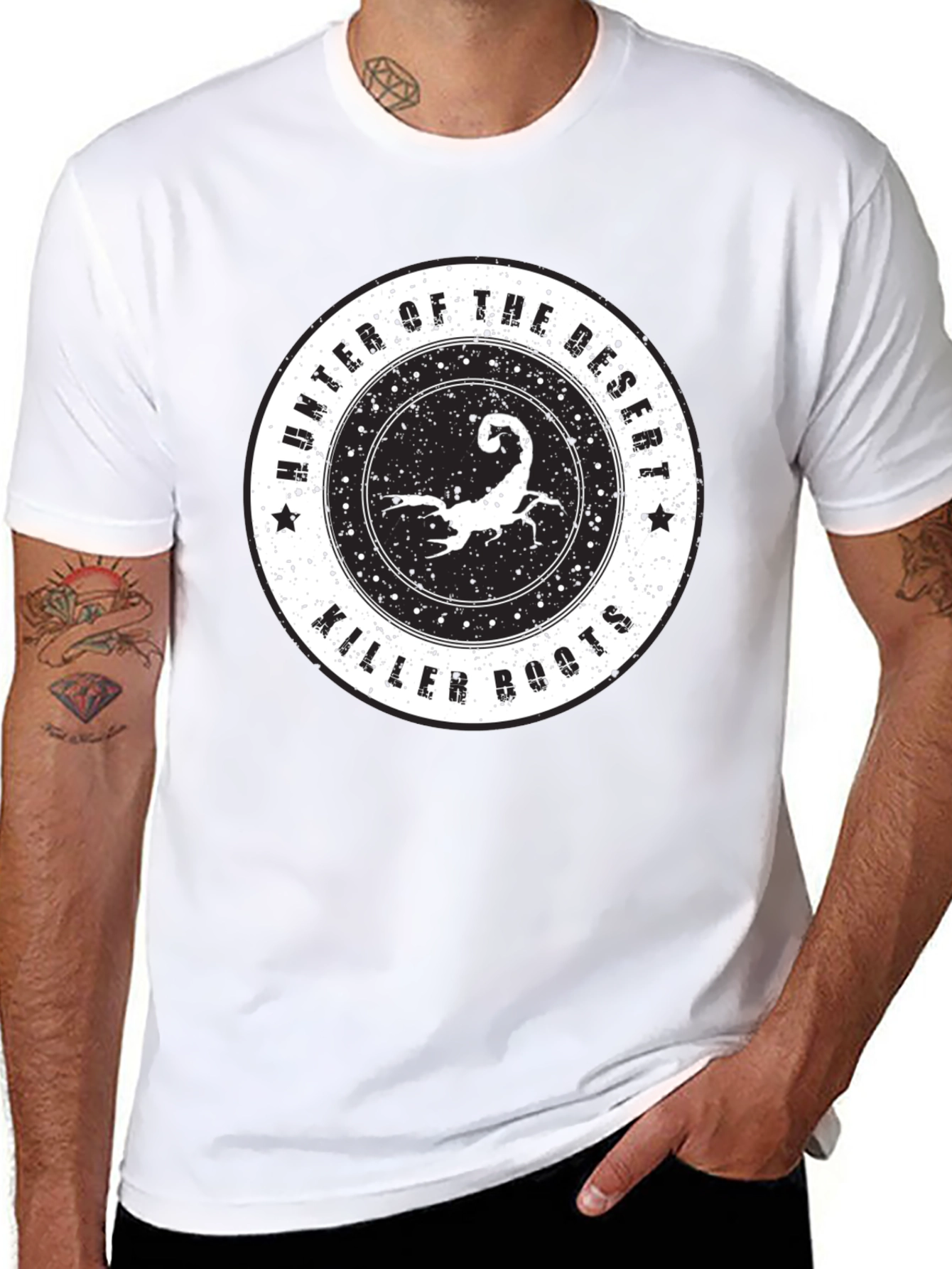 Hunter of the Desert Killer Boots T-Shirt