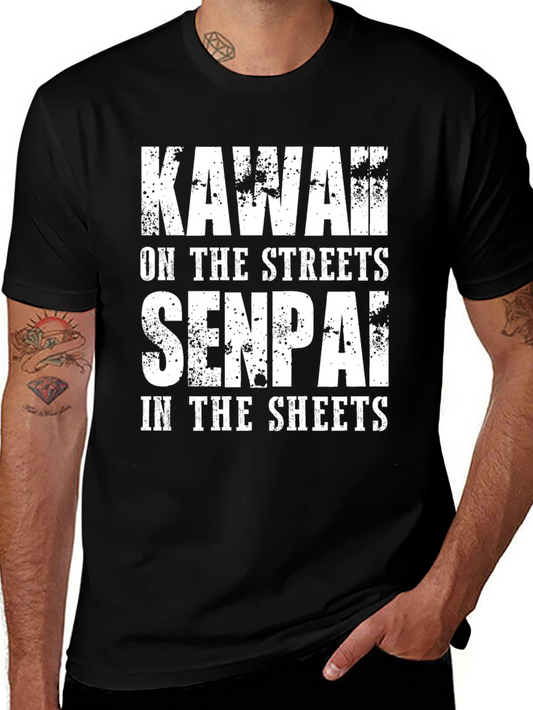 Kawaii Senpai T-Shirt - Funny Anime Inspired Design
