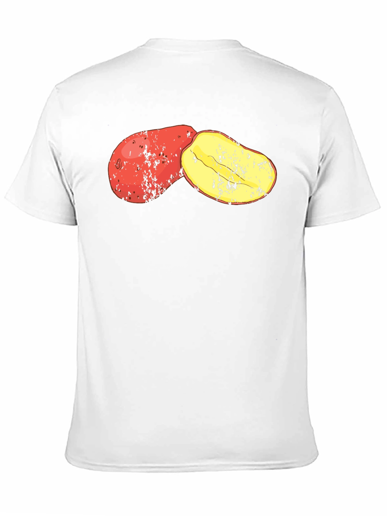 Potato Graphic Black T-Shirt