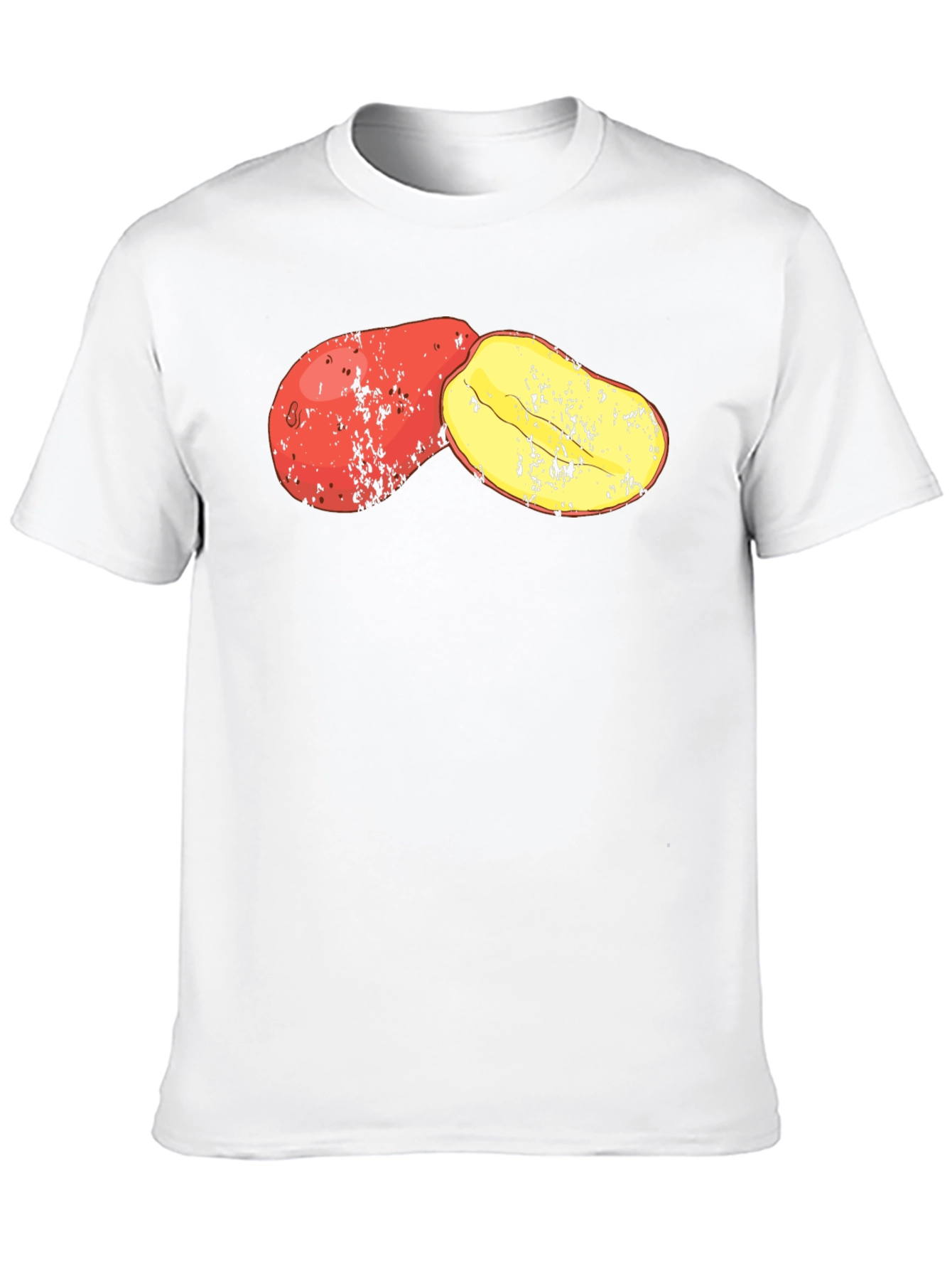 Potato Graphic Black T-Shirt