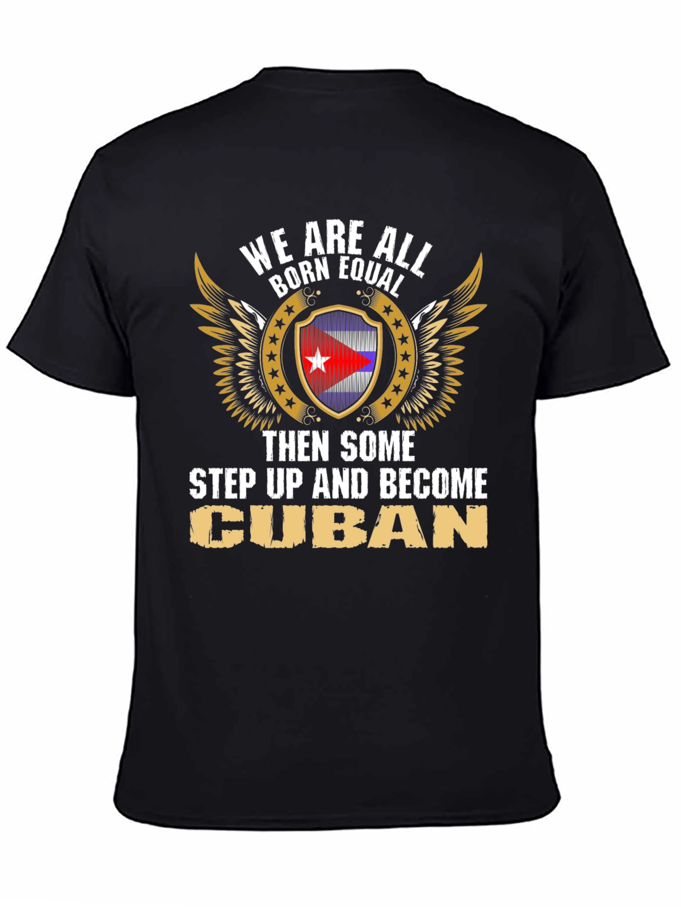 Cuban Pride Graphic Tee - Born Equal T-Shirt
