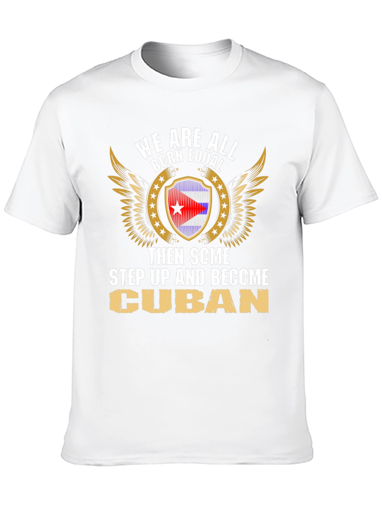 Cuban Pride Graphic Tee - Born Equal T-Shirt
