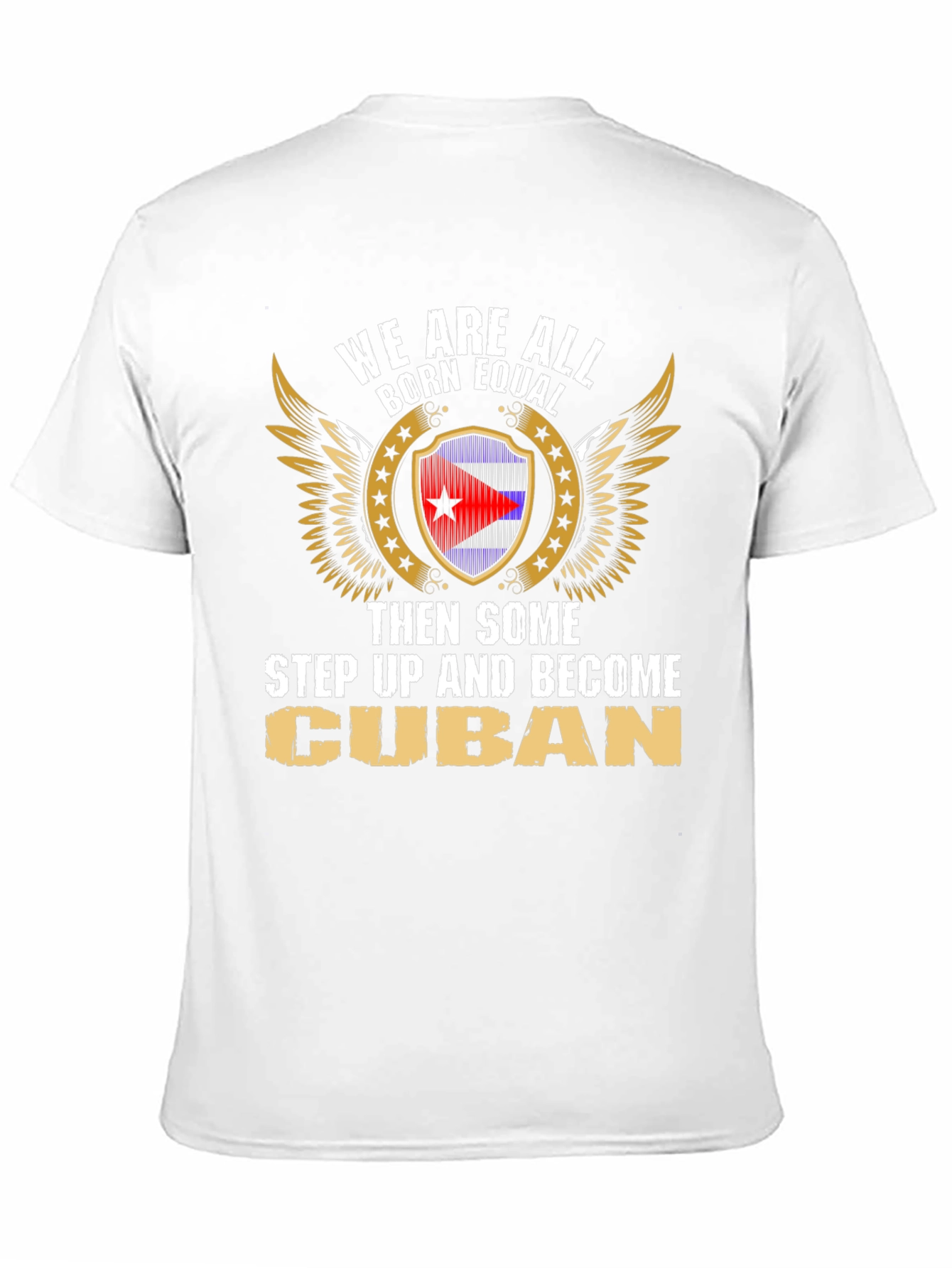 Cuban Pride Graphic Tee - Born Equal T-Shirt