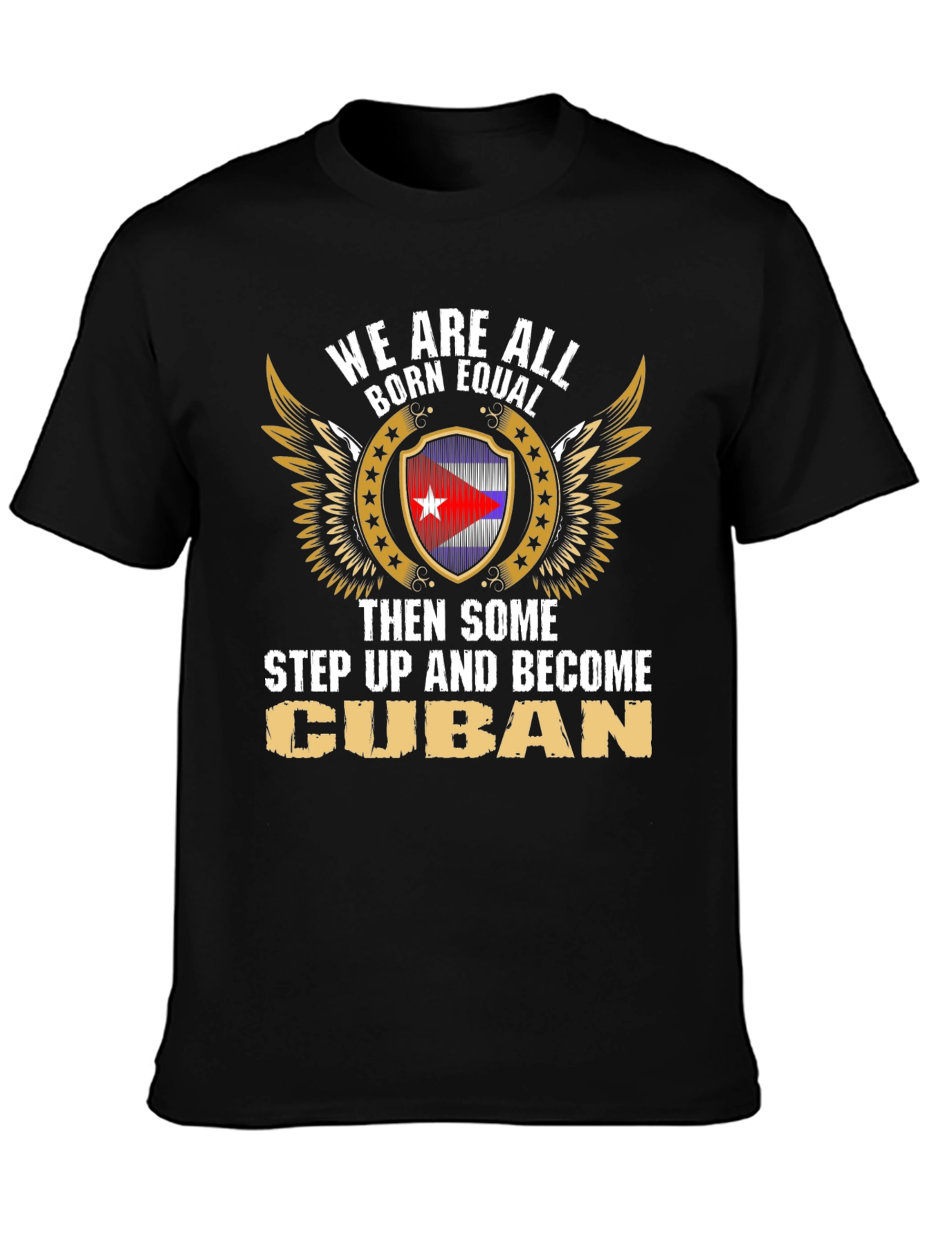 Cuban Pride Graphic Tee - Born Equal T-Shirt