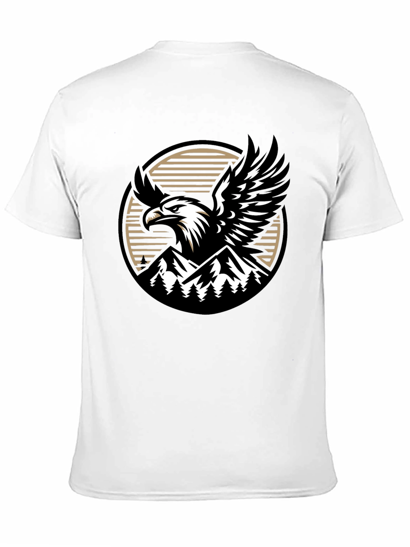 Eagle Mountain Black Graphic Tee