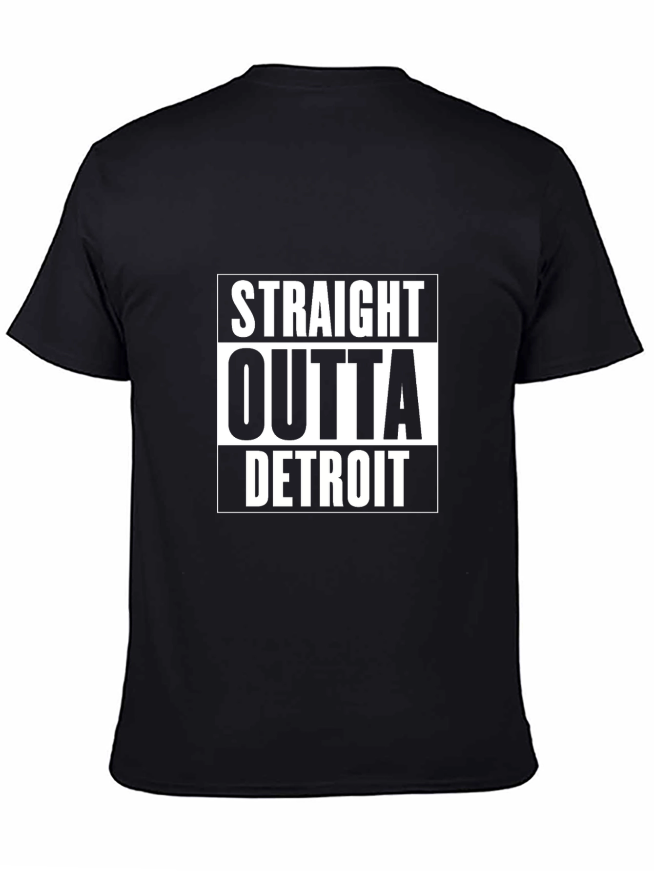 Straight Outta Detroit Graphic T-Shirt