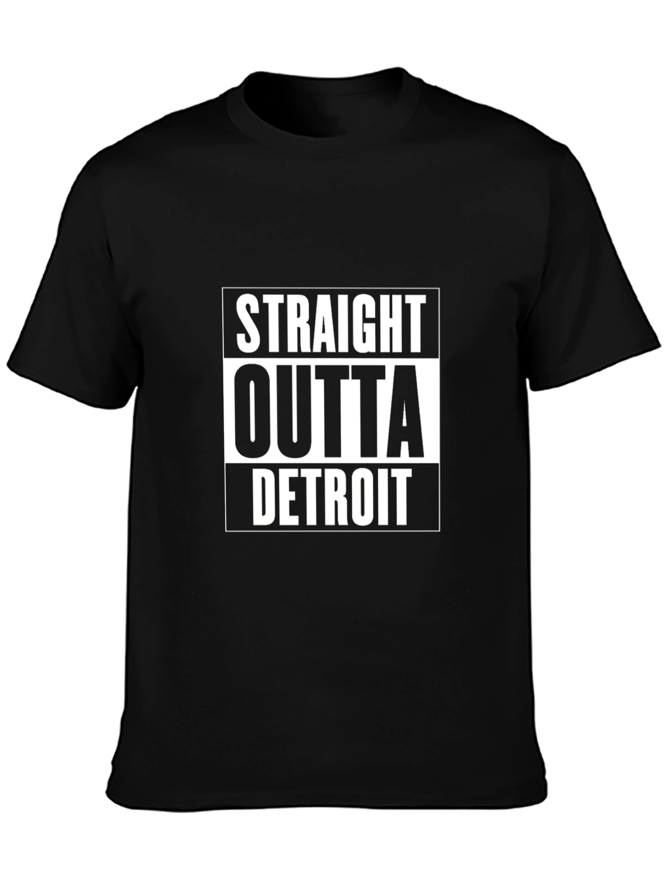 Straight Outta Detroit Graphic T-Shirt