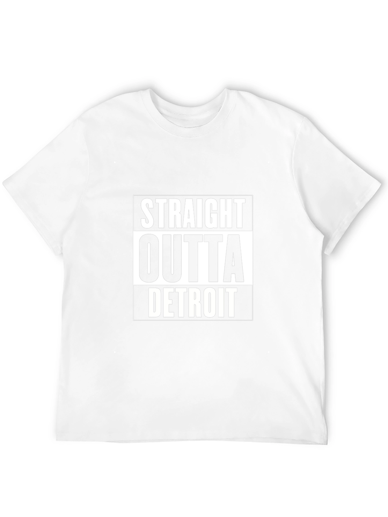 Straight Outta Detroit Graphic T-Shirt
