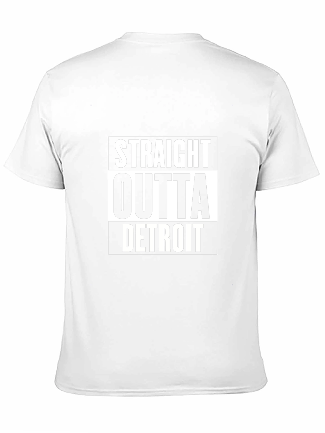 Straight Outta Detroit Graphic T-Shirt
