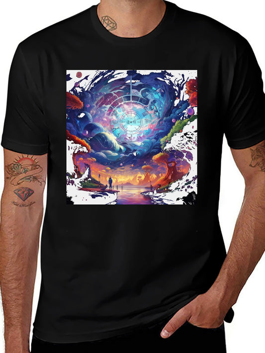 Mystical Time Portal Graphic Tee