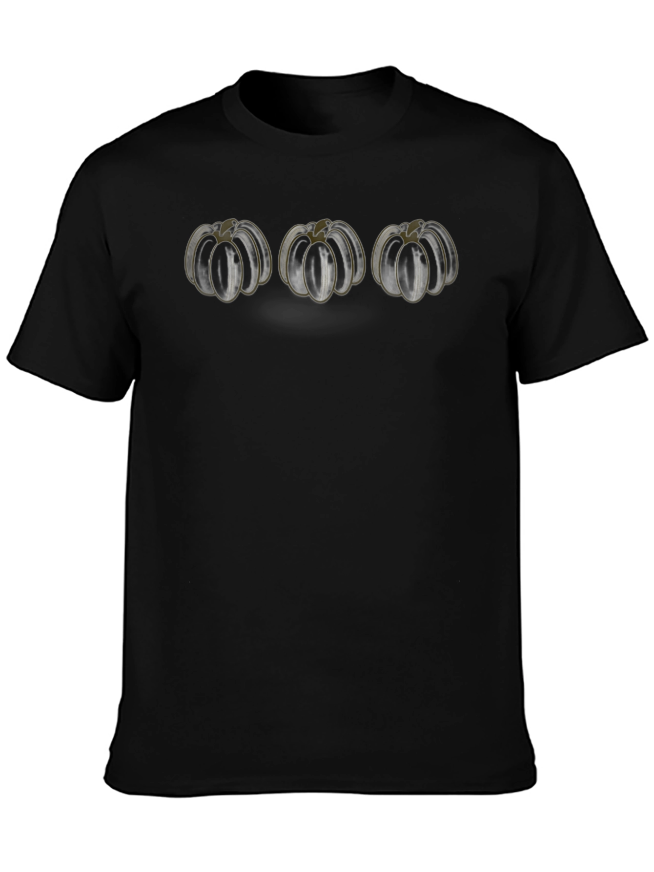 Pumpkin T-Shirt Halloween Style - Black