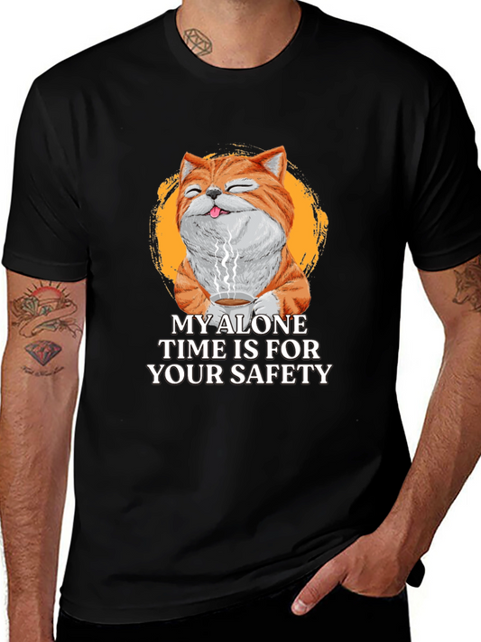 Funny Cat Alone Time T-Shirt