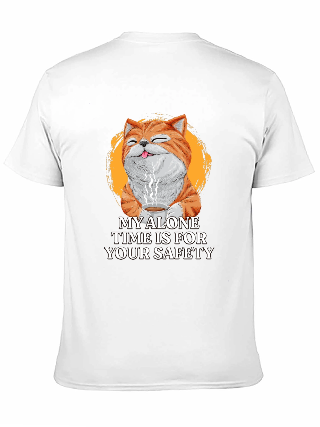 Funny Cat Alone Time T-Shirt