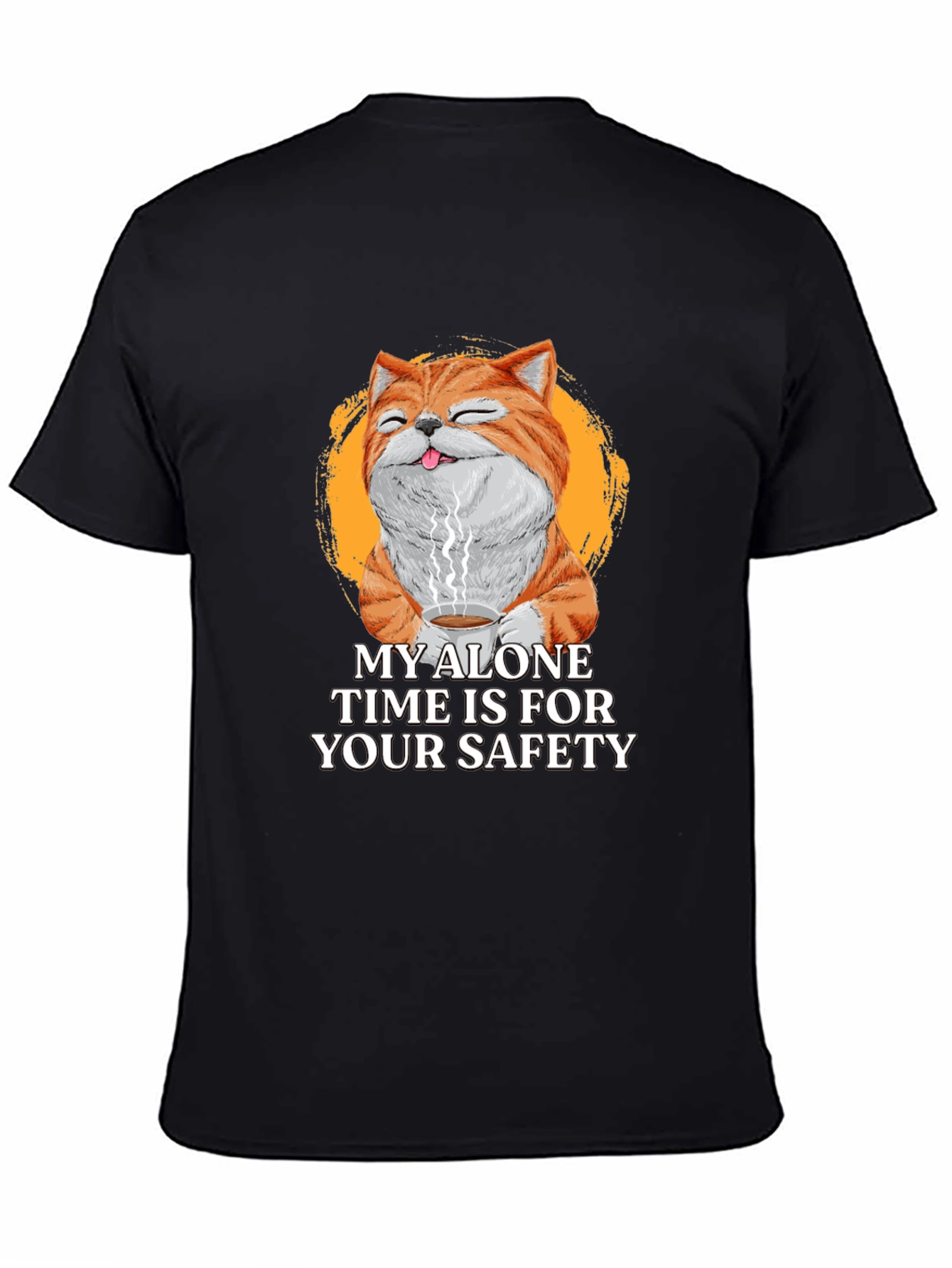 Funny Cat Alone Time T-Shirt