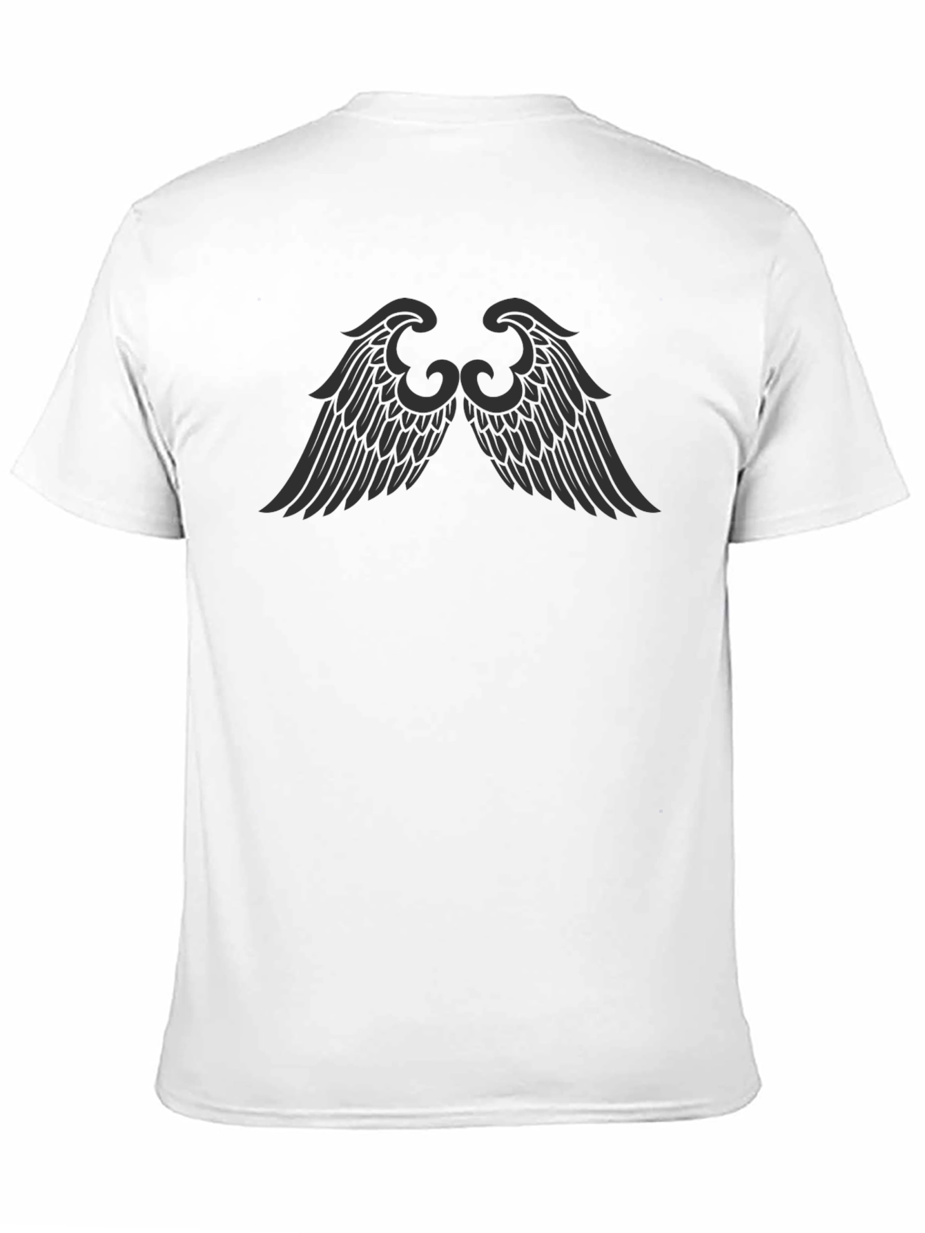 Wing Graphic Tee - Mens Black T-Shirt