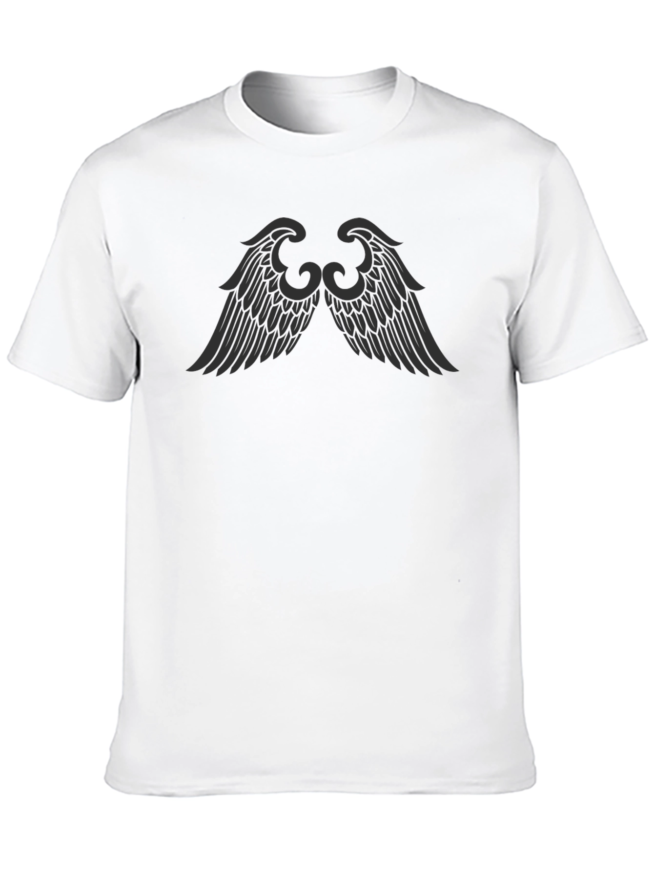 Wing Graphic Tee - Mens Black T-Shirt