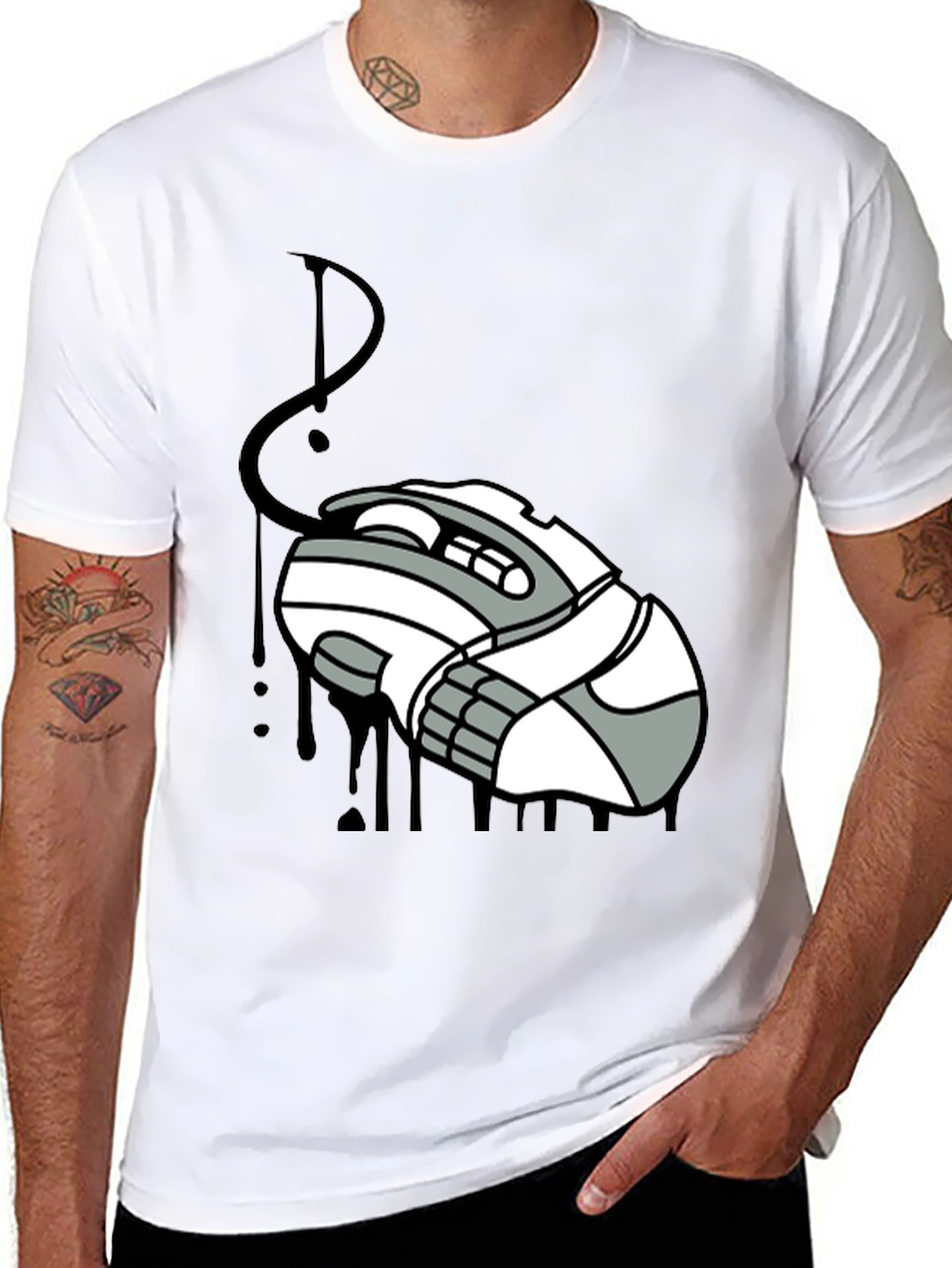 Gaming Mouse Graphic Tee - Cool Gamer Shirt
