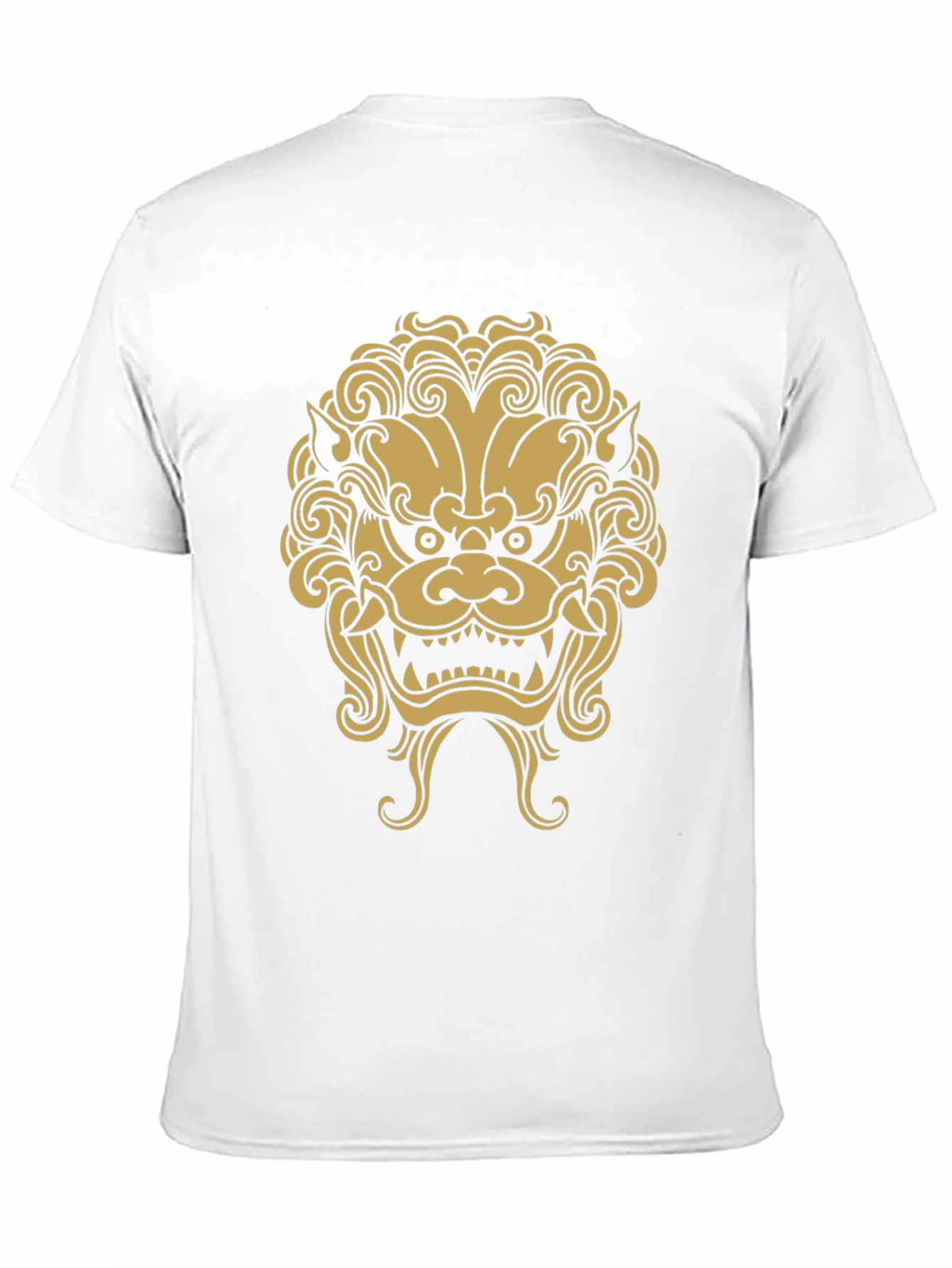 Foo Dog Graphic Tee - Bold Asian Inspired Design