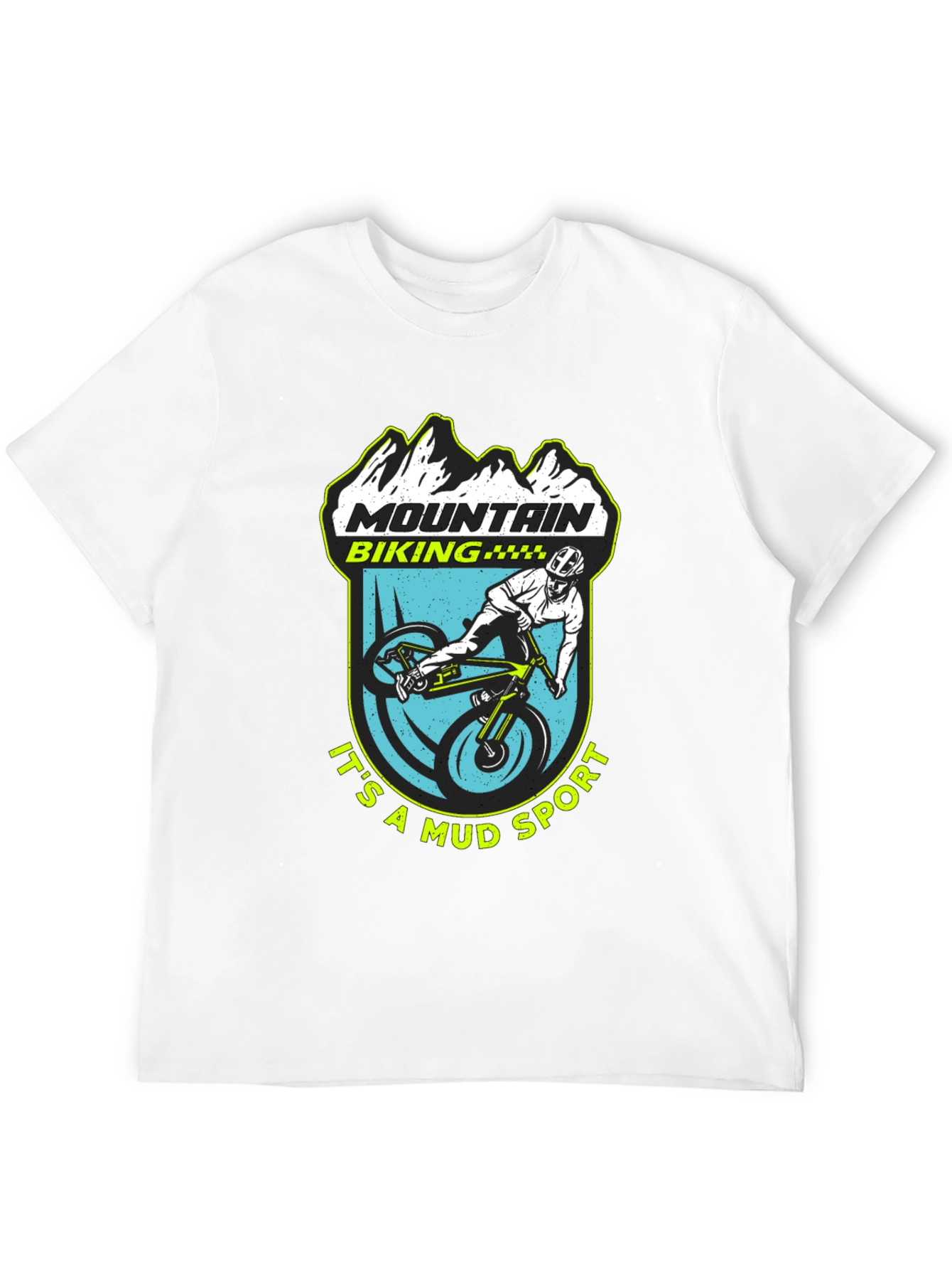 Mountain Biking Mud Sport T-Shirt