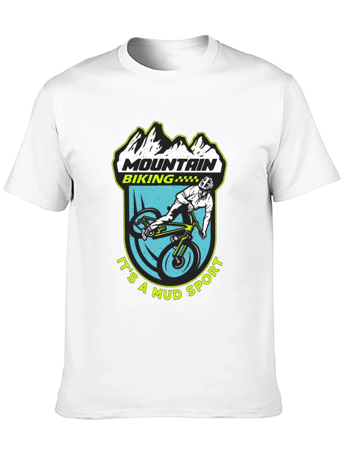 Mountain Biking Mud Sport T-Shirt