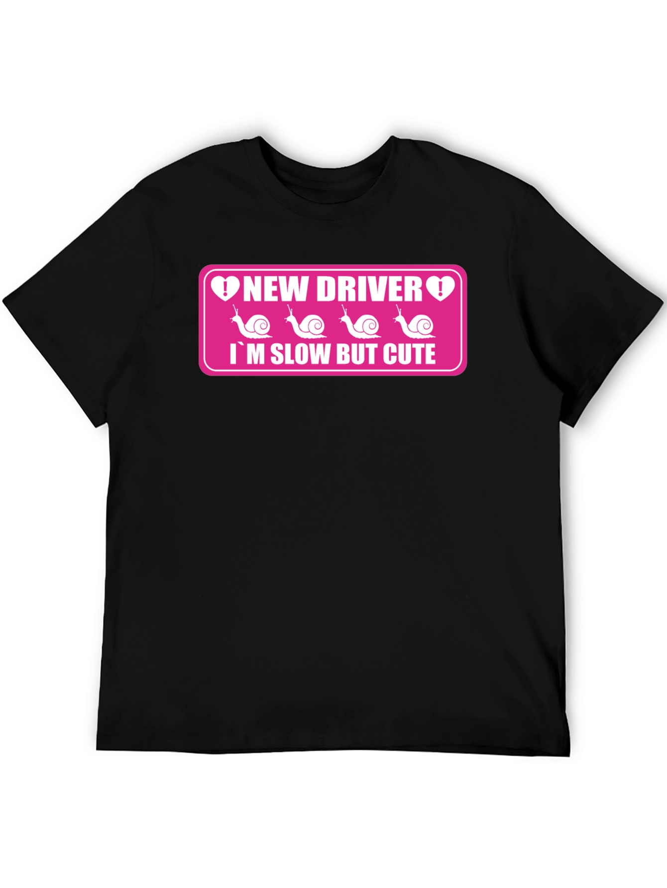 New Driver Funny Snail T-Shirt