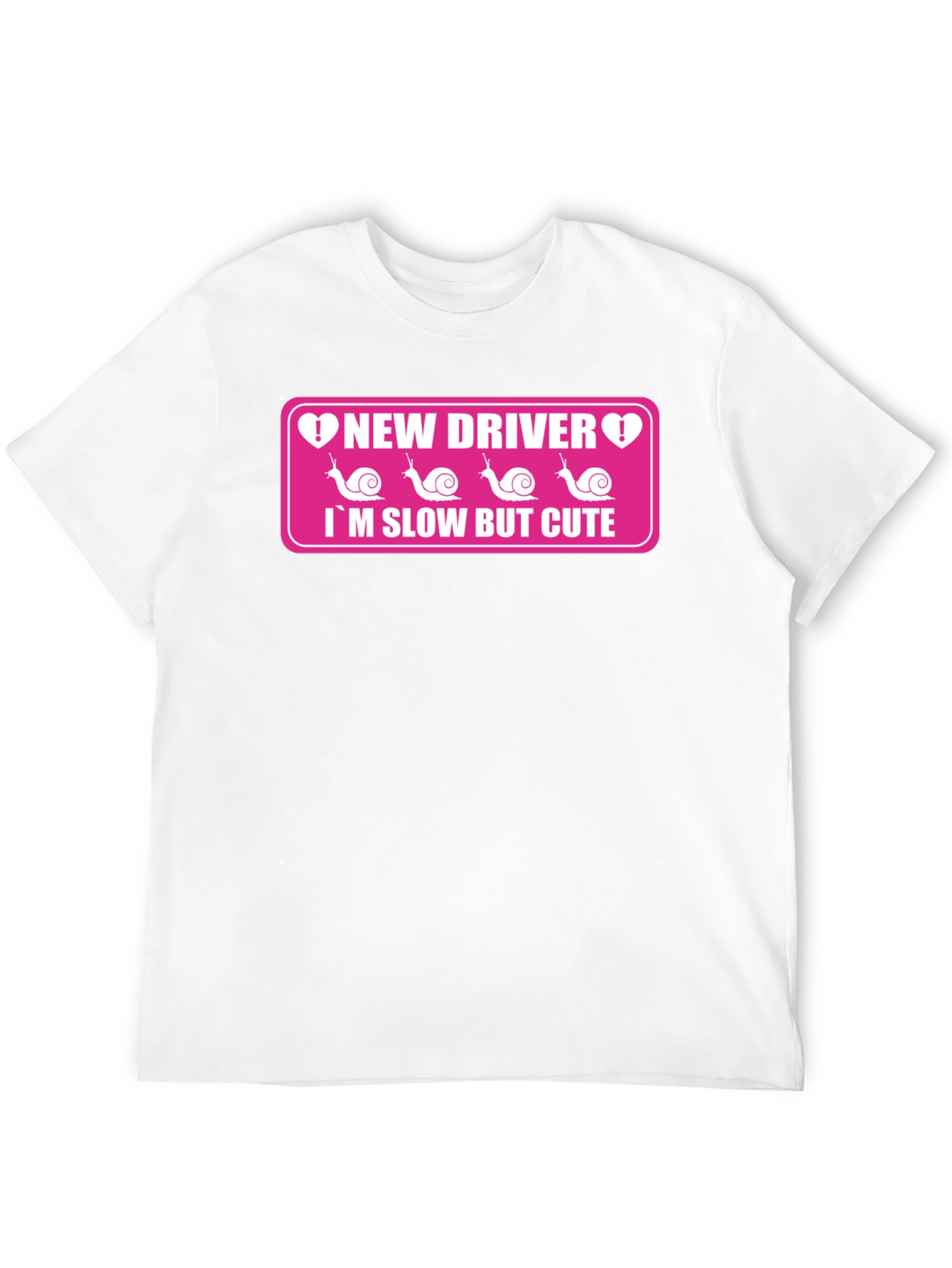 New Driver Funny Snail T-Shirt