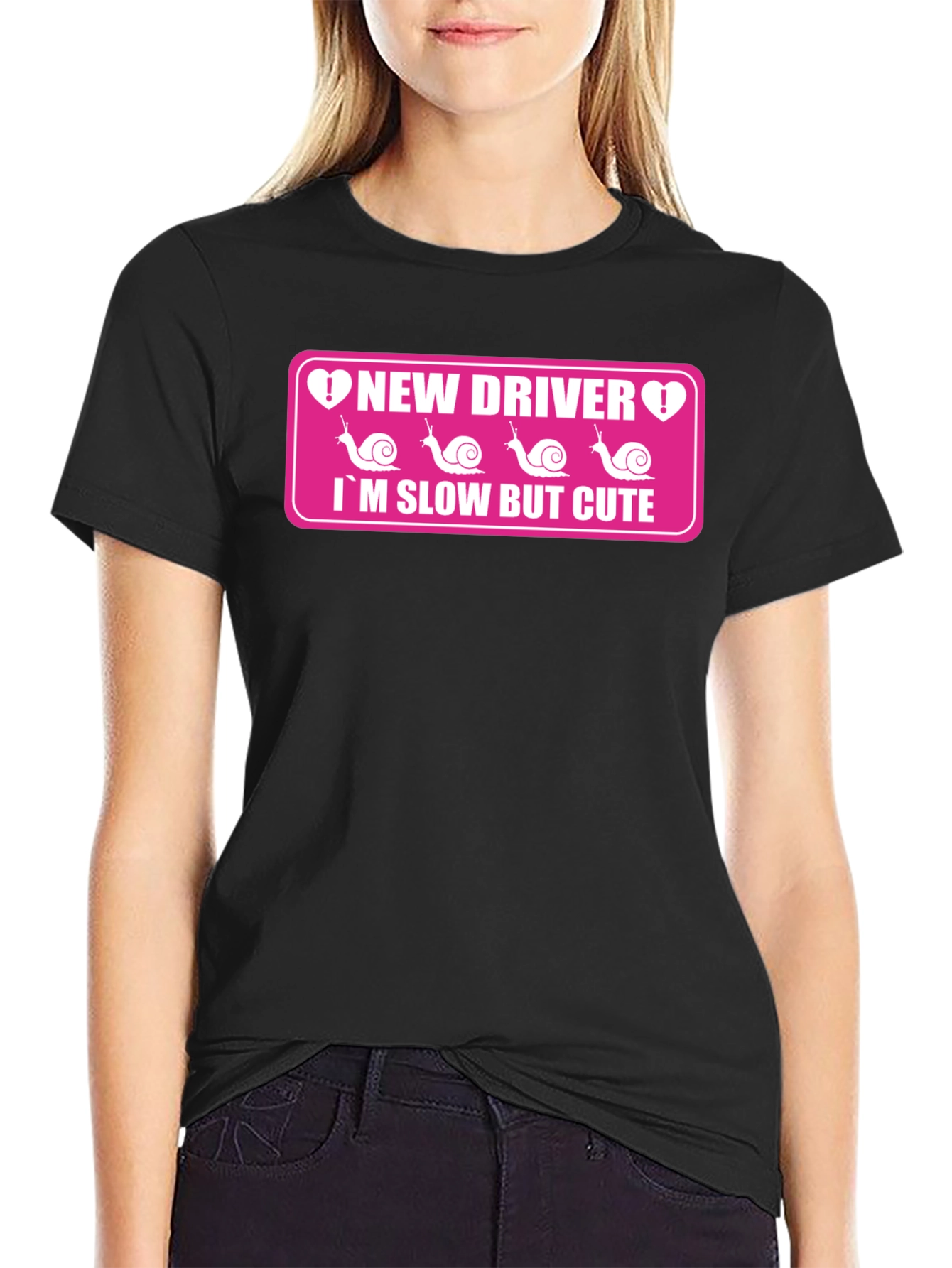 New Driver Funny Snail T-Shirt