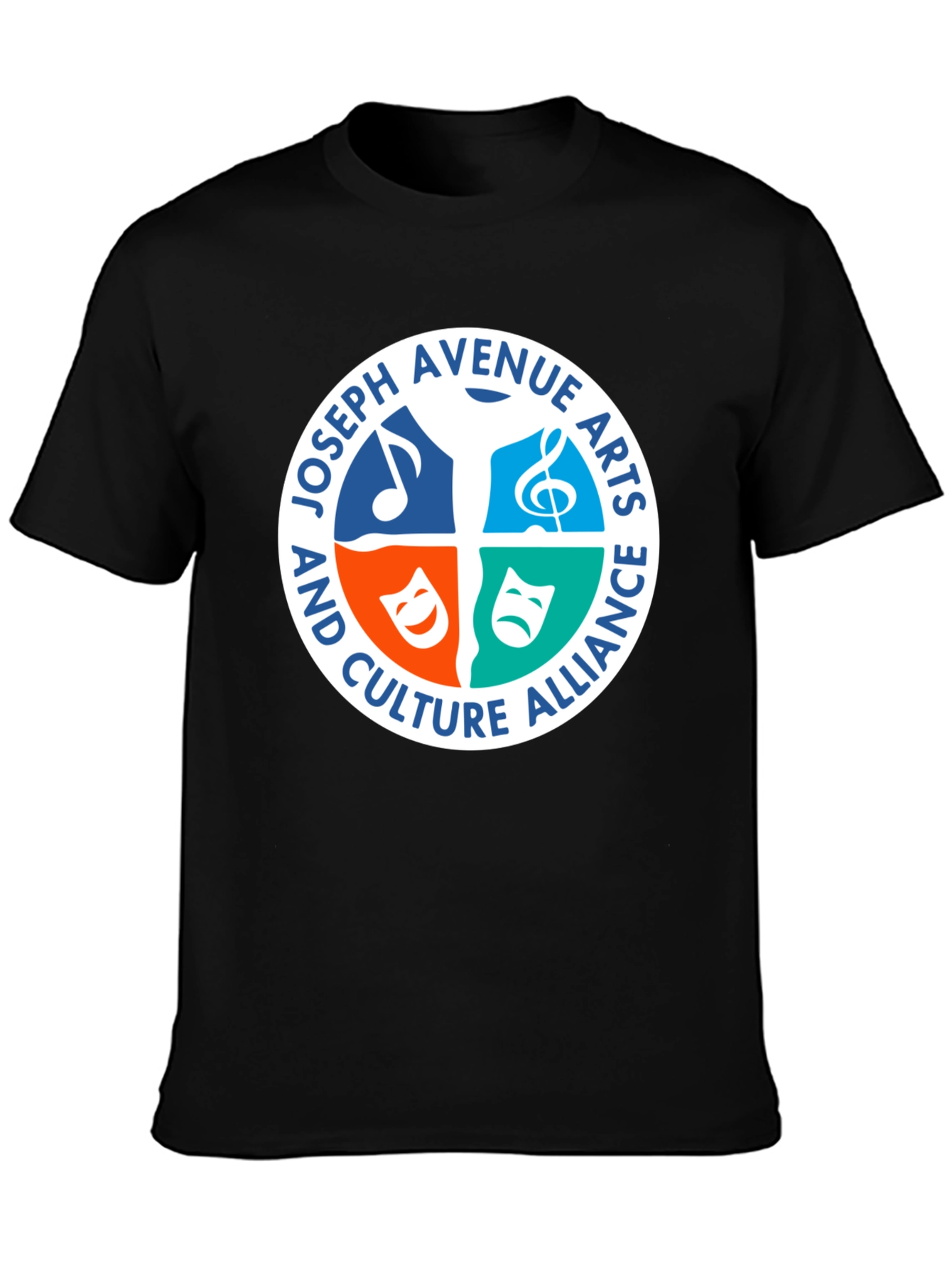 Joseph Avenue Arts Alliance Black T-Shirt