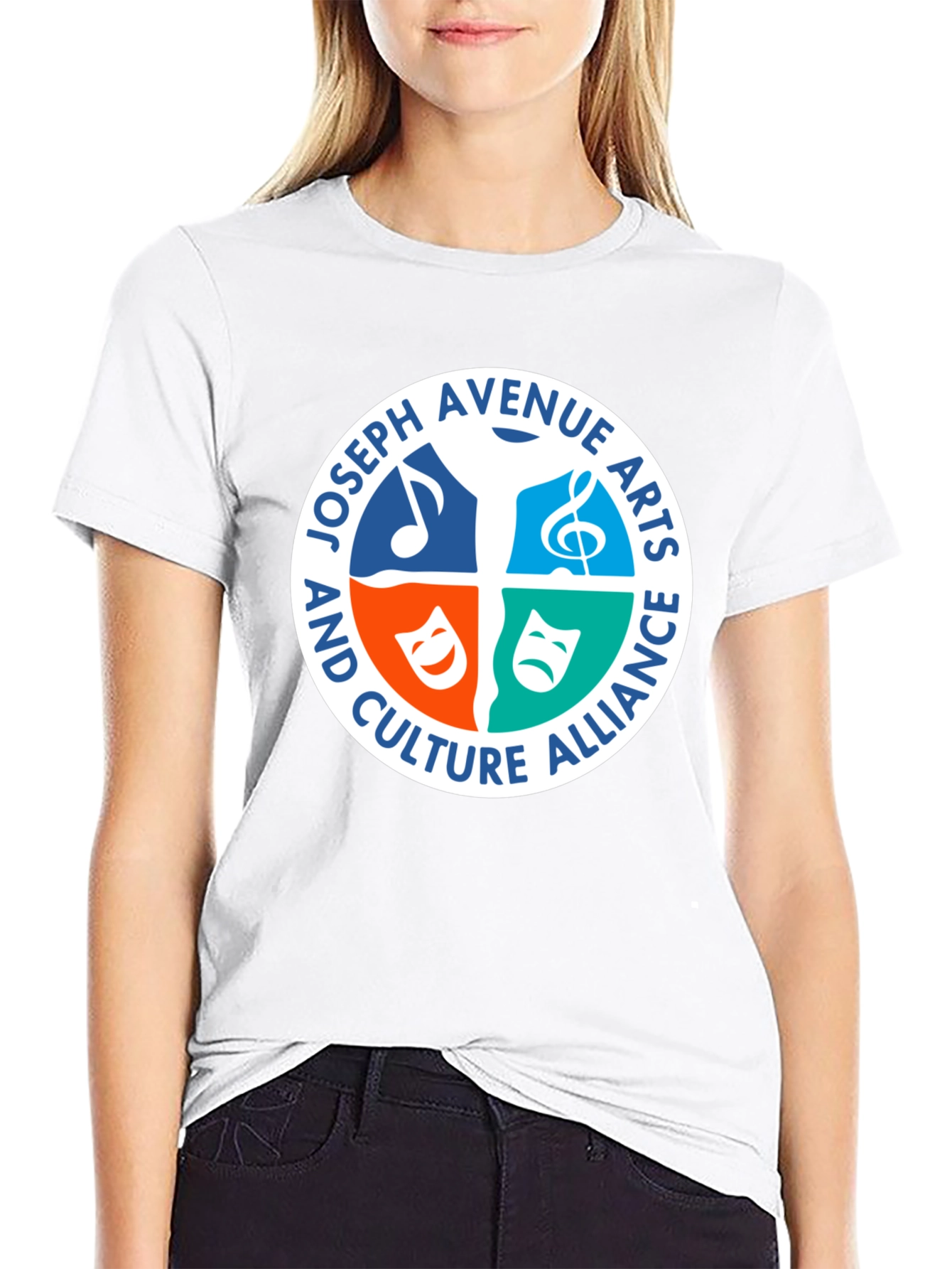 Joseph Avenue Arts Alliance Black T-Shirt