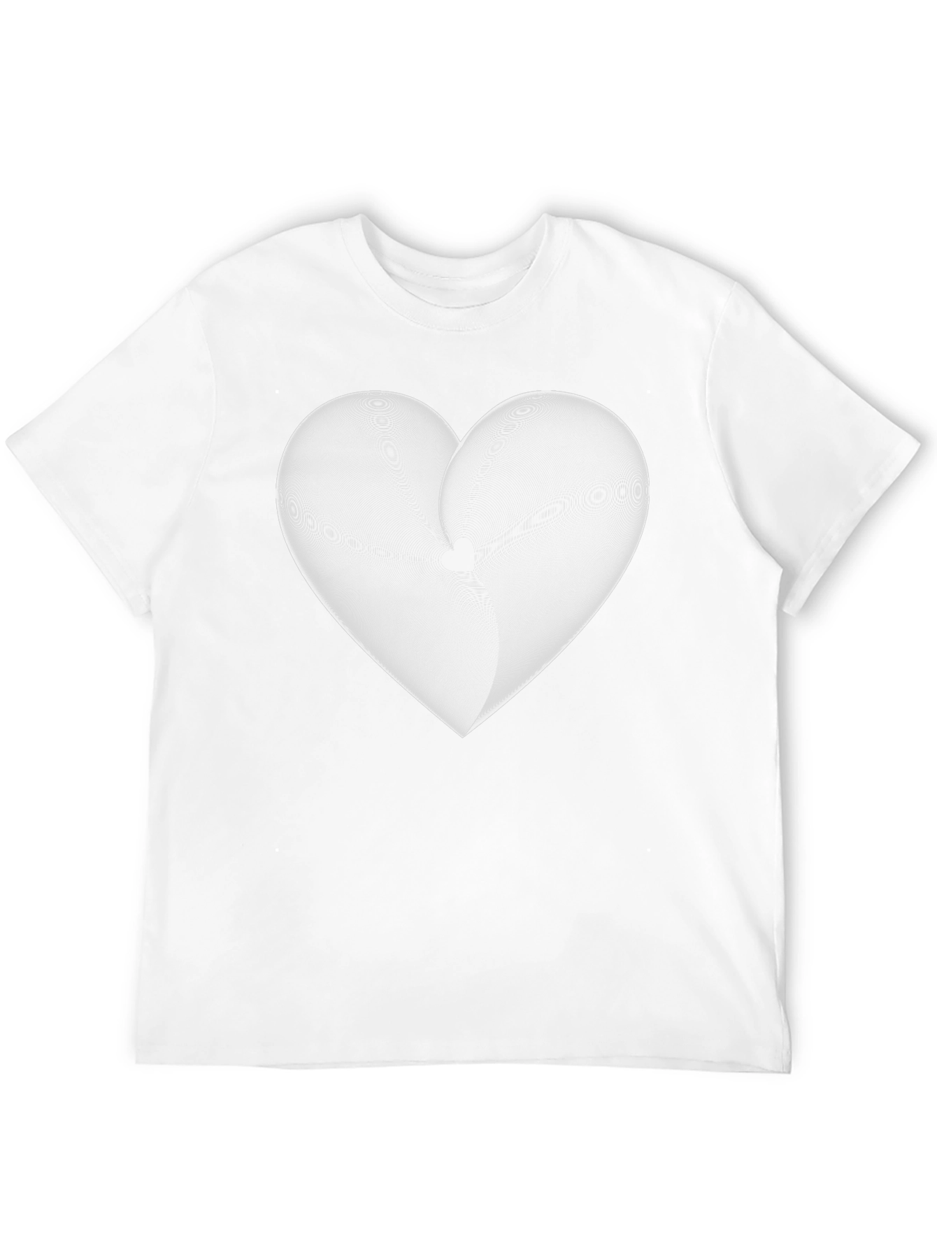 Heart Graphic Black T-Shirt