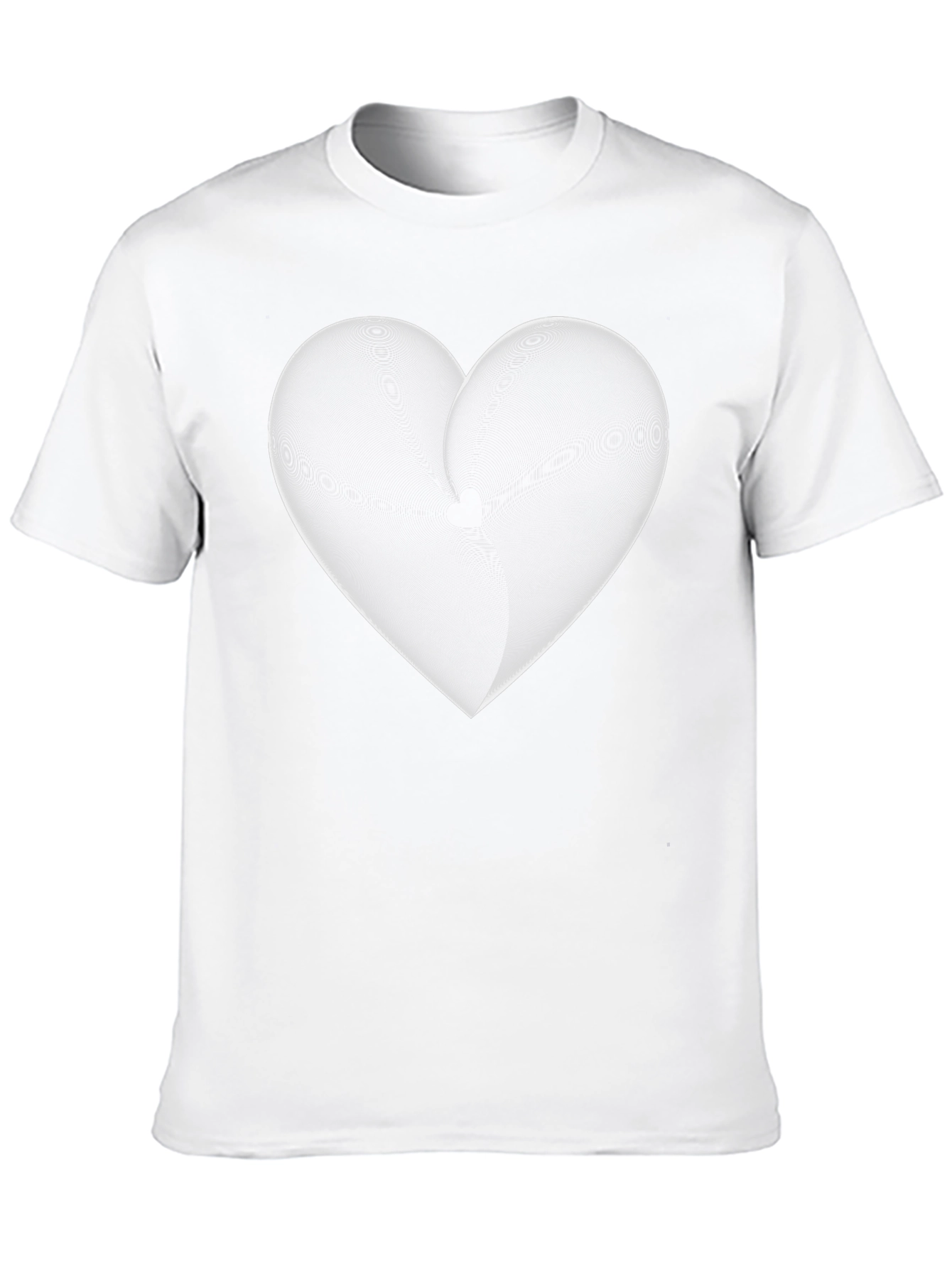 Heart Graphic Black T-Shirt