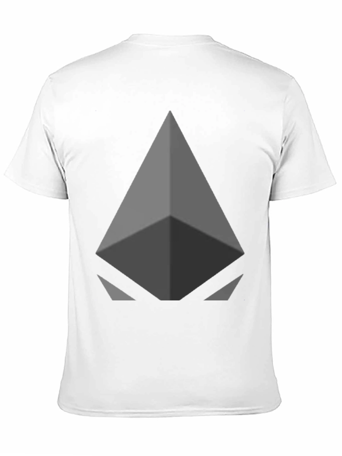 Geometric Graphic Print Crew Neck T-Shirt