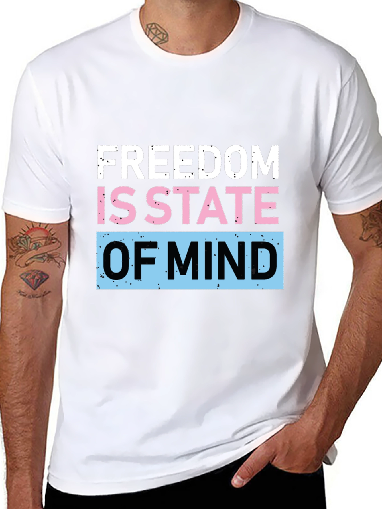 Freedom State of Mind Graphic T-Shirt