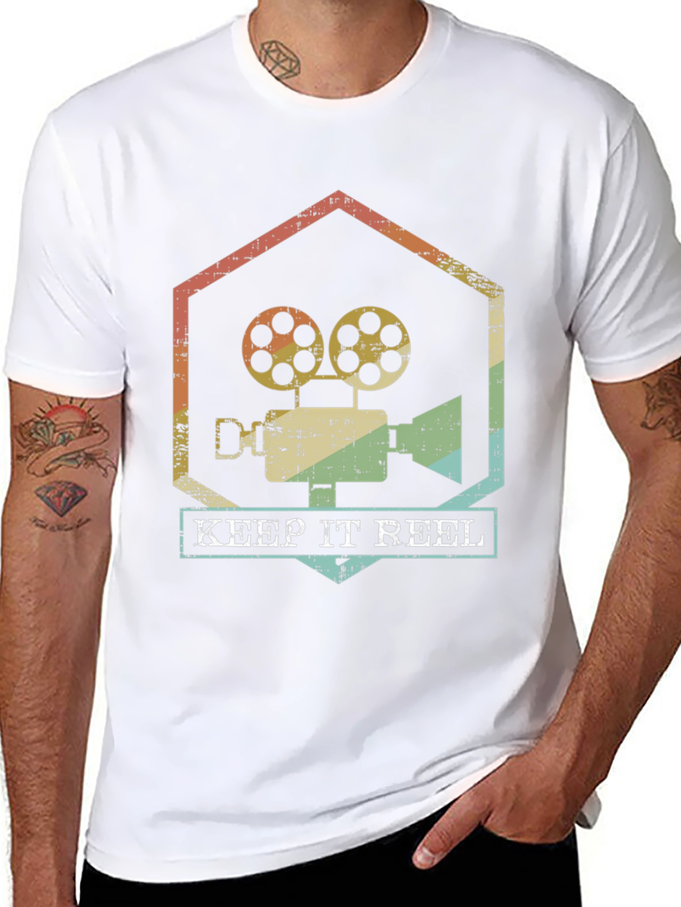 Keep It Reel Retro Camera T-Shirt