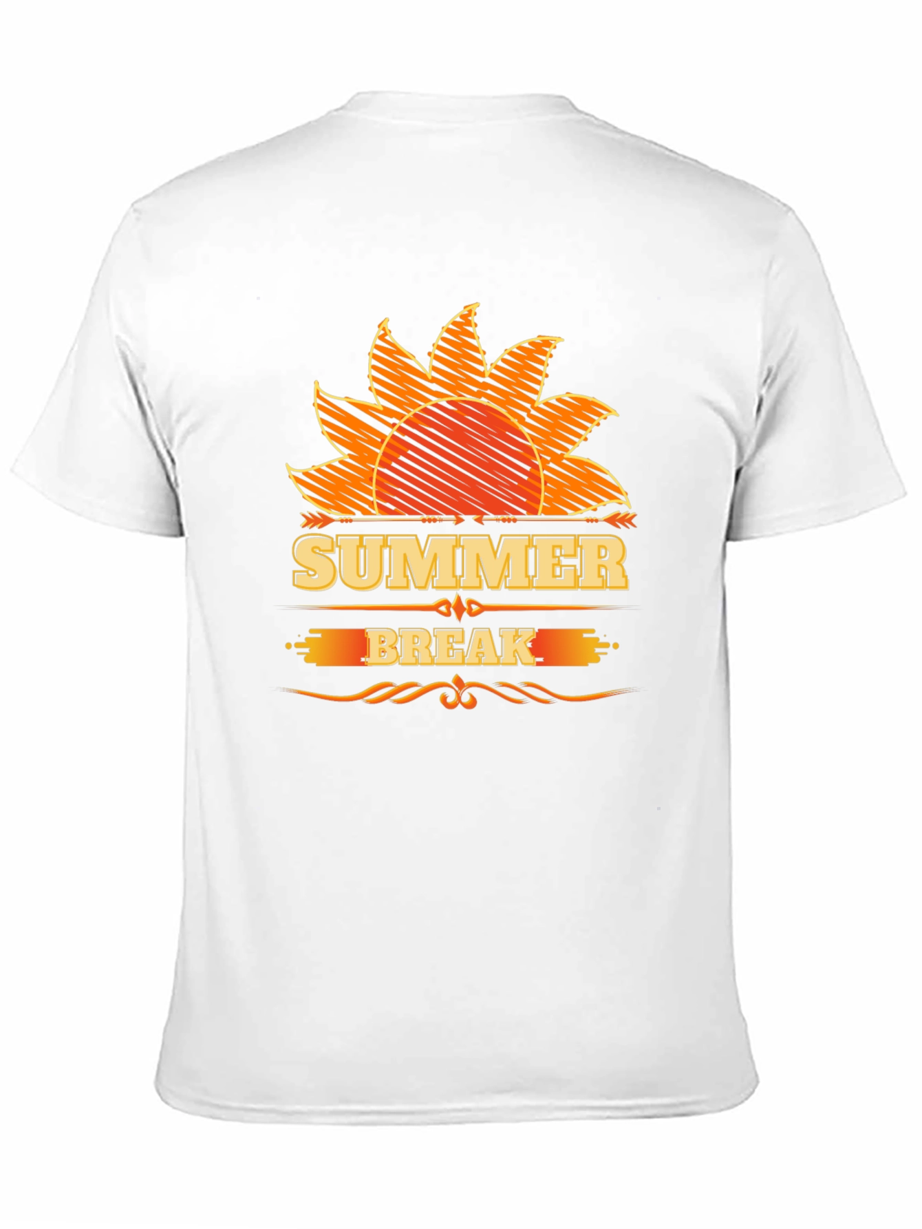 Summer Break T-Shirt - Sun Graphic Tee