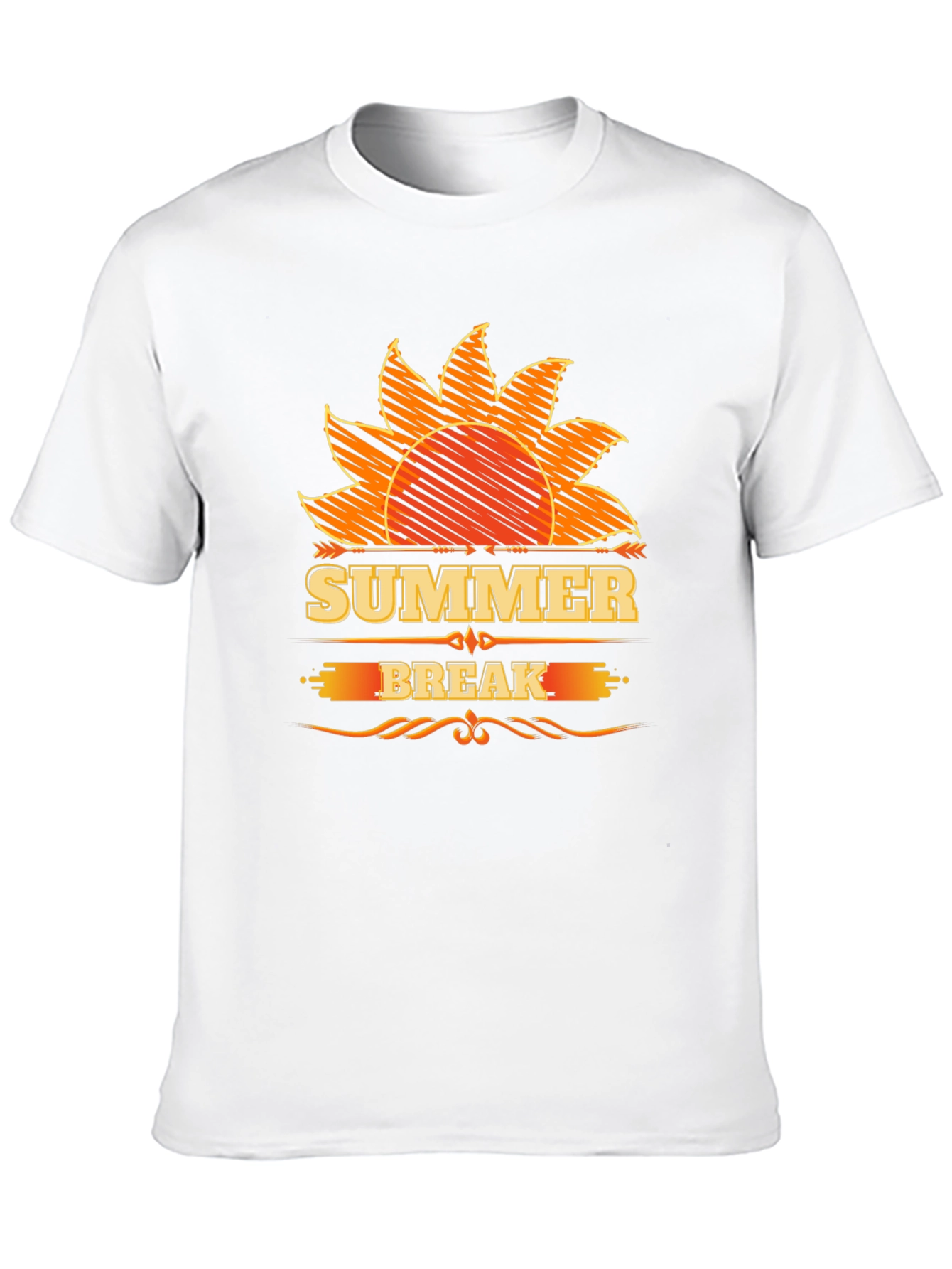 Summer Break T-Shirt - Sun Graphic Tee