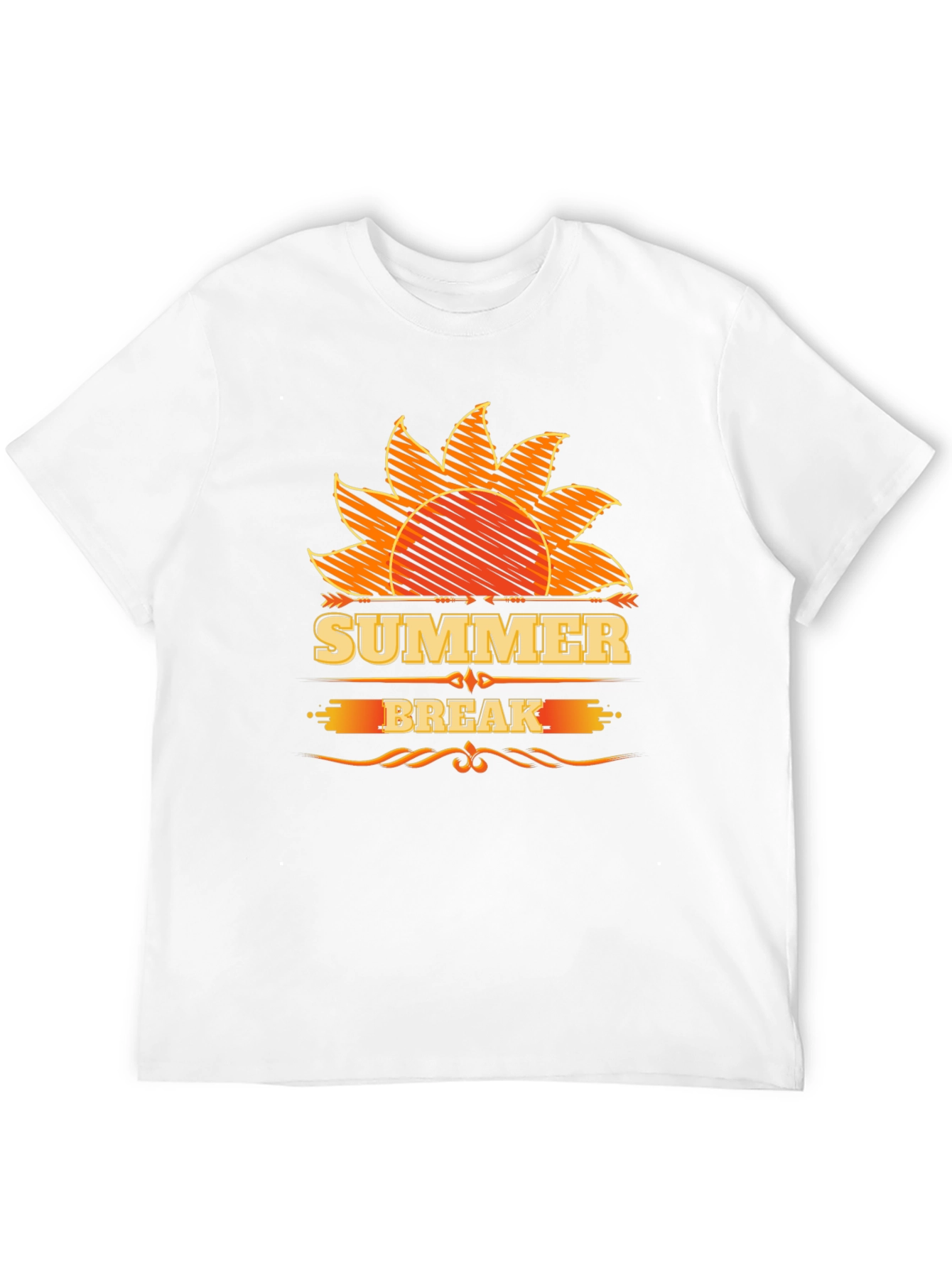 Summer Break T-Shirt - Sun Graphic Tee