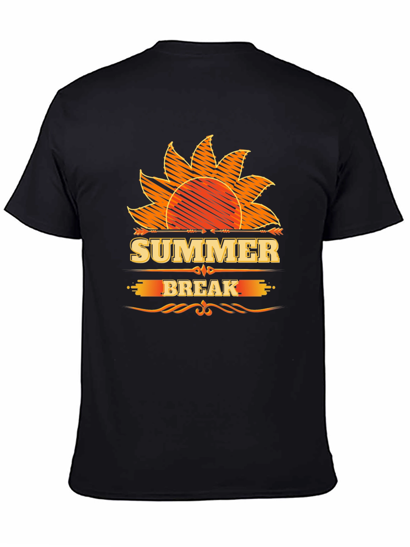 Summer Break T-Shirt - Sun Graphic Tee