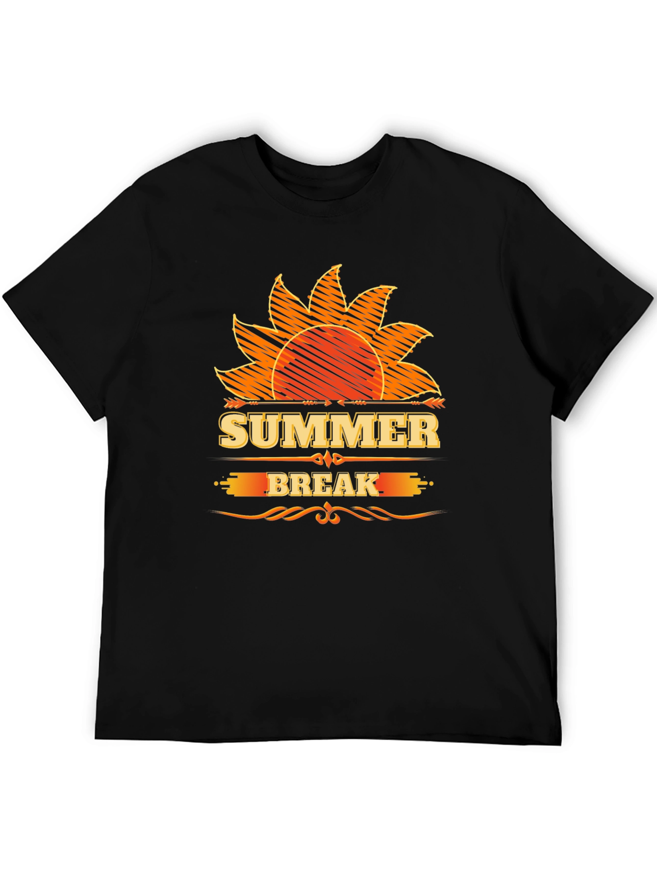 Summer Break T-Shirt - Sun Graphic Tee