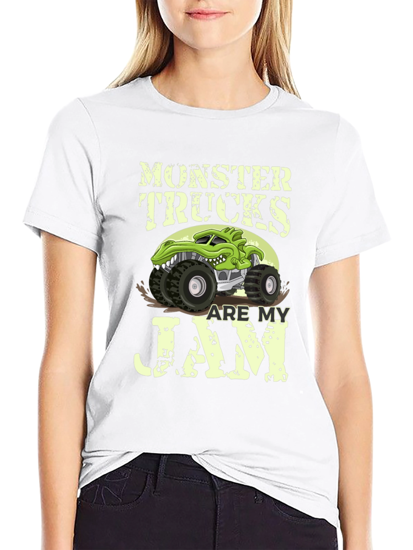Monster Truck Jam Graphic T-Shirt