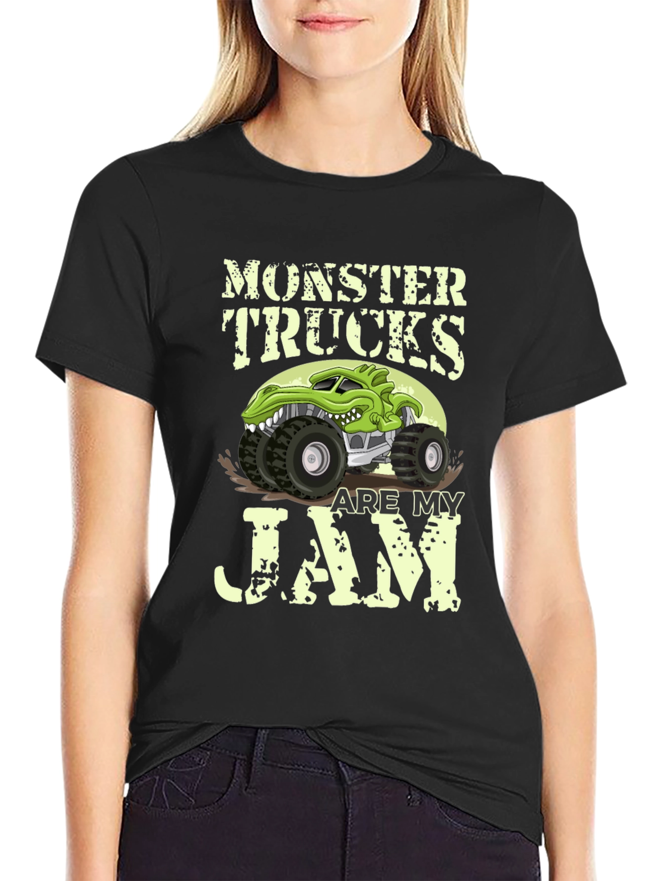 Monster Truck Jam Graphic T-Shirt