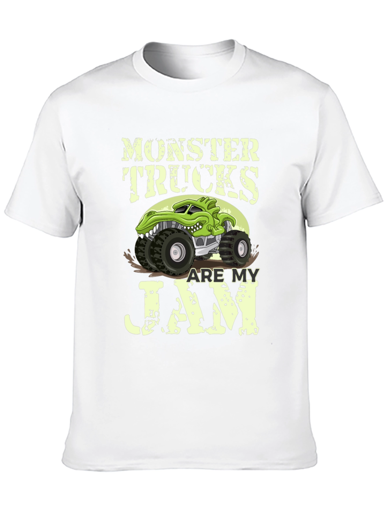 Monster Truck Jam Graphic T-Shirt