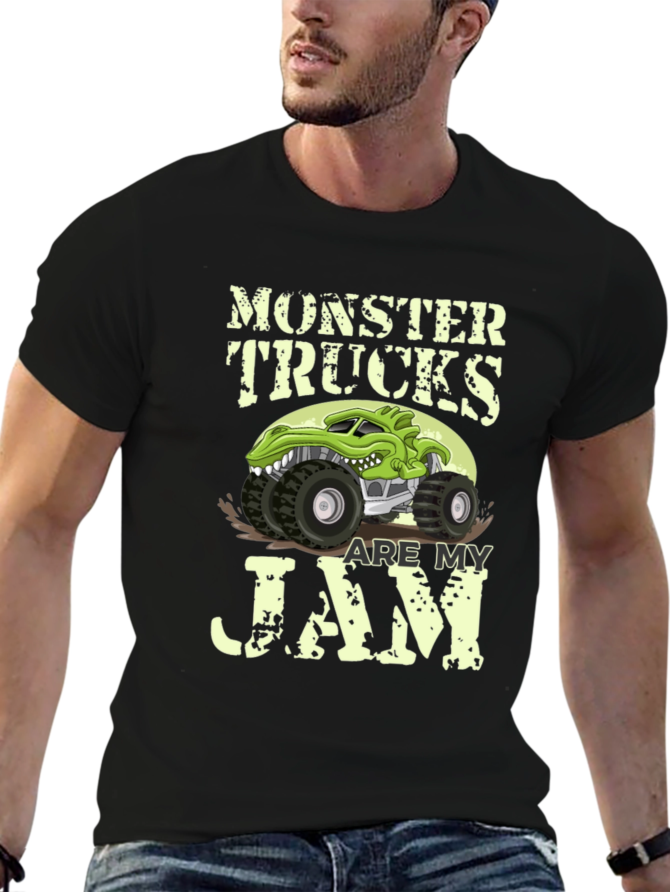 Monster Truck Jam Graphic T-Shirt