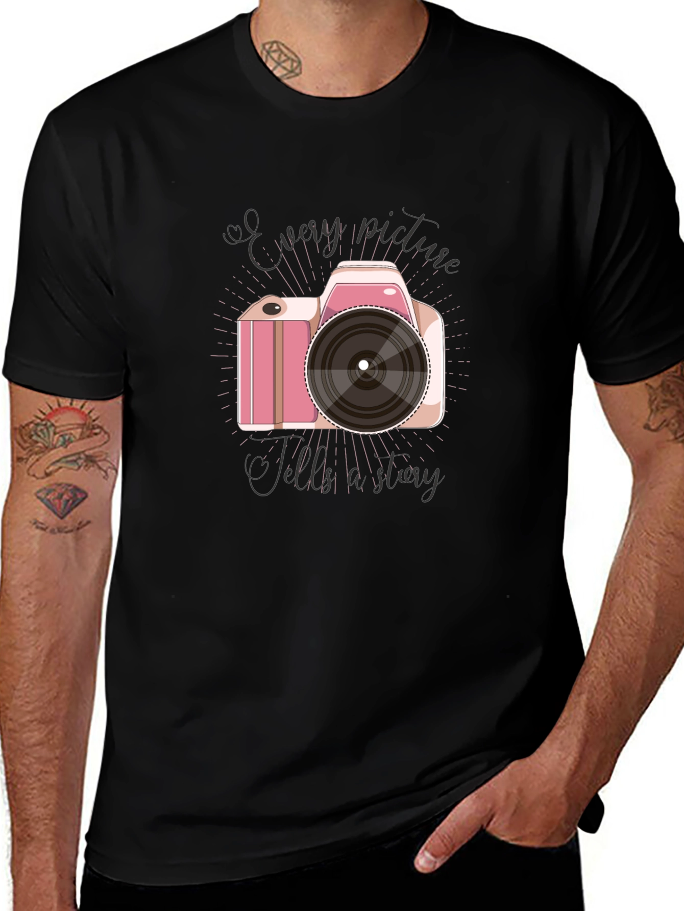 Camera Graphic T-Shirt