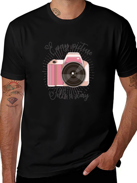 Camera Graphic T-Shirt