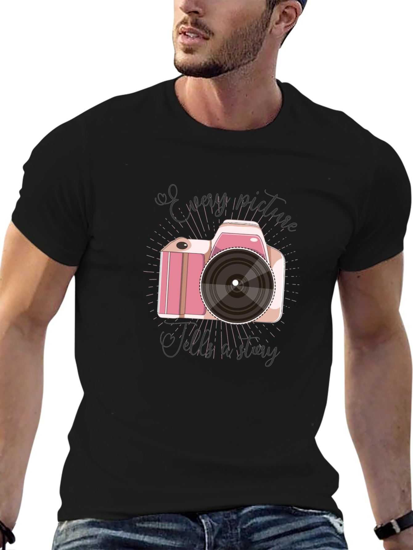 Camera Graphic T-Shirt