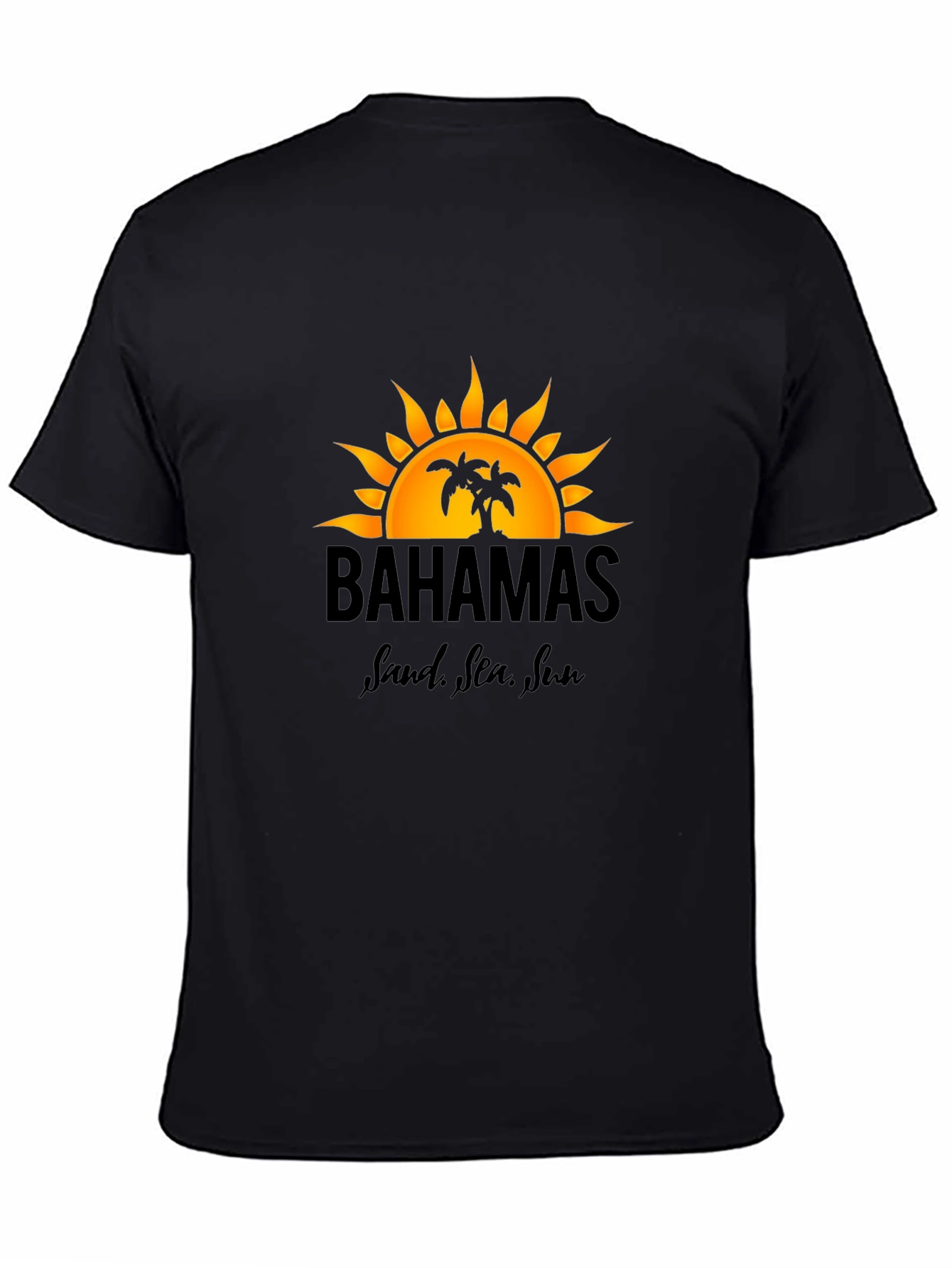 Bahamas Sand Sea Sun Graphic Tee