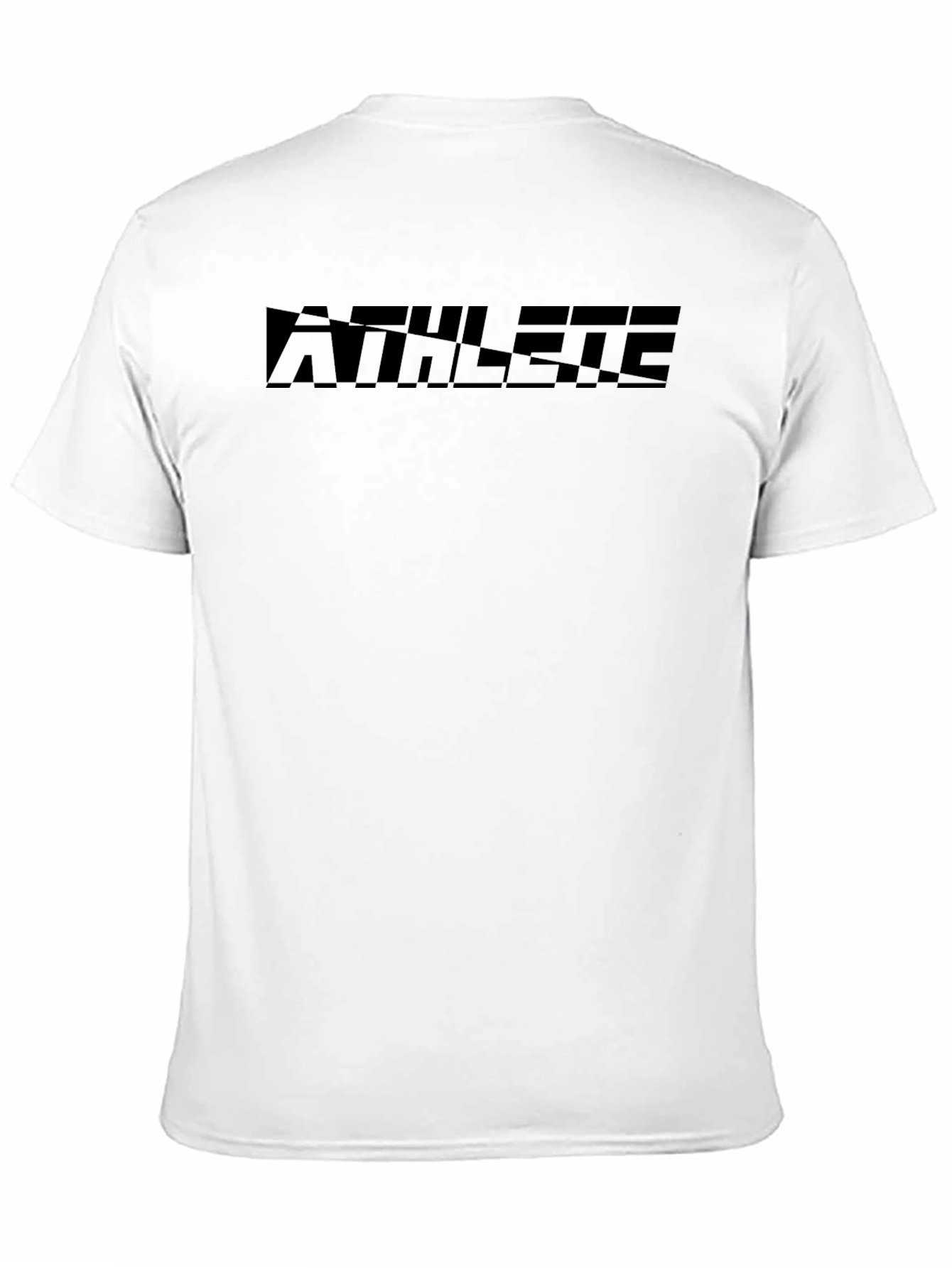 Athlete Graphic T-Shirt - Mens Black Tee