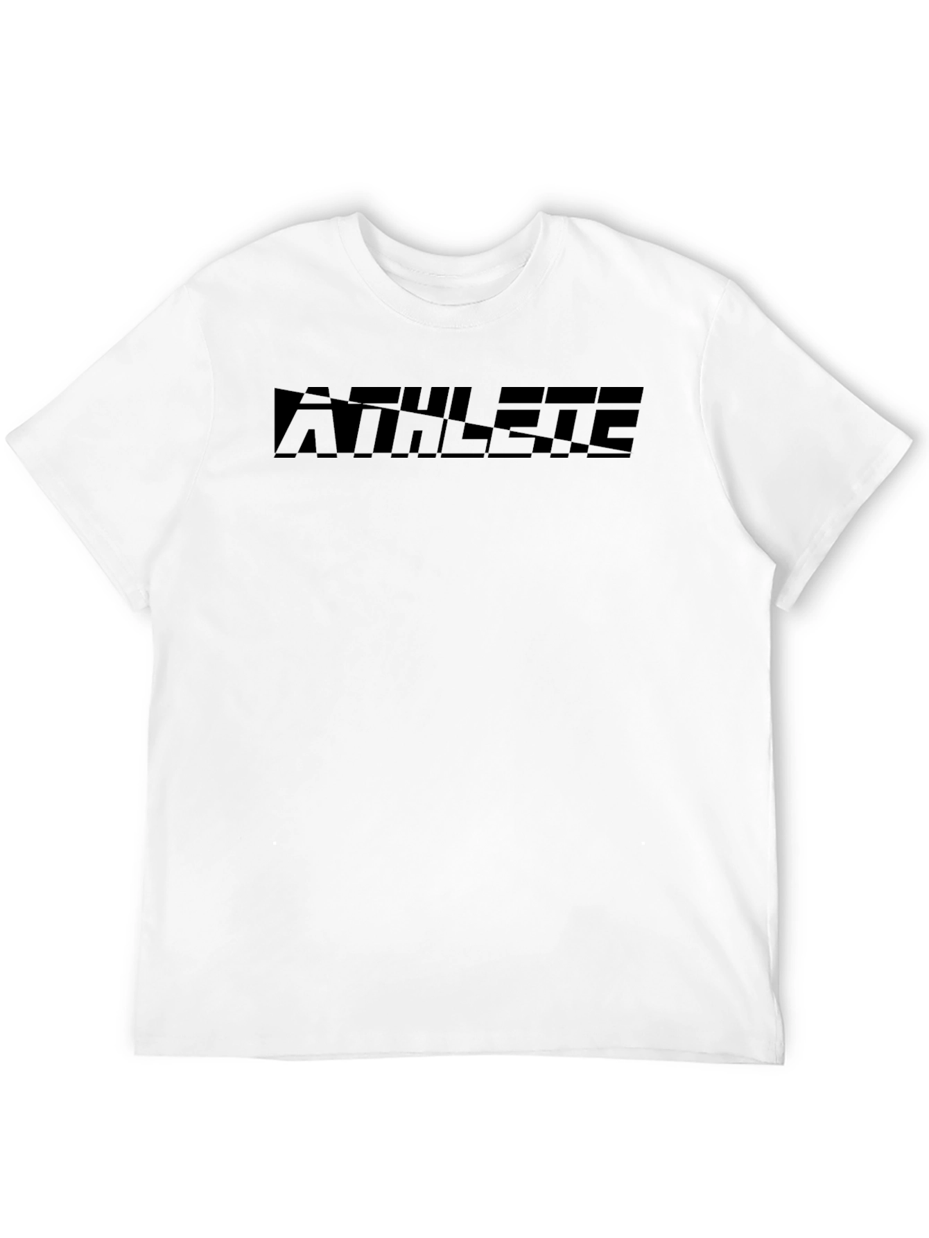 Athlete Graphic T-Shirt - Mens Black Tee